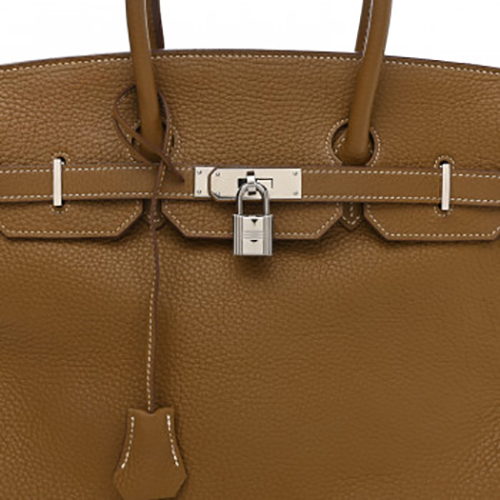 HERMES Epsom Candy Birkin 30 Kraft Tyrien Rubis 