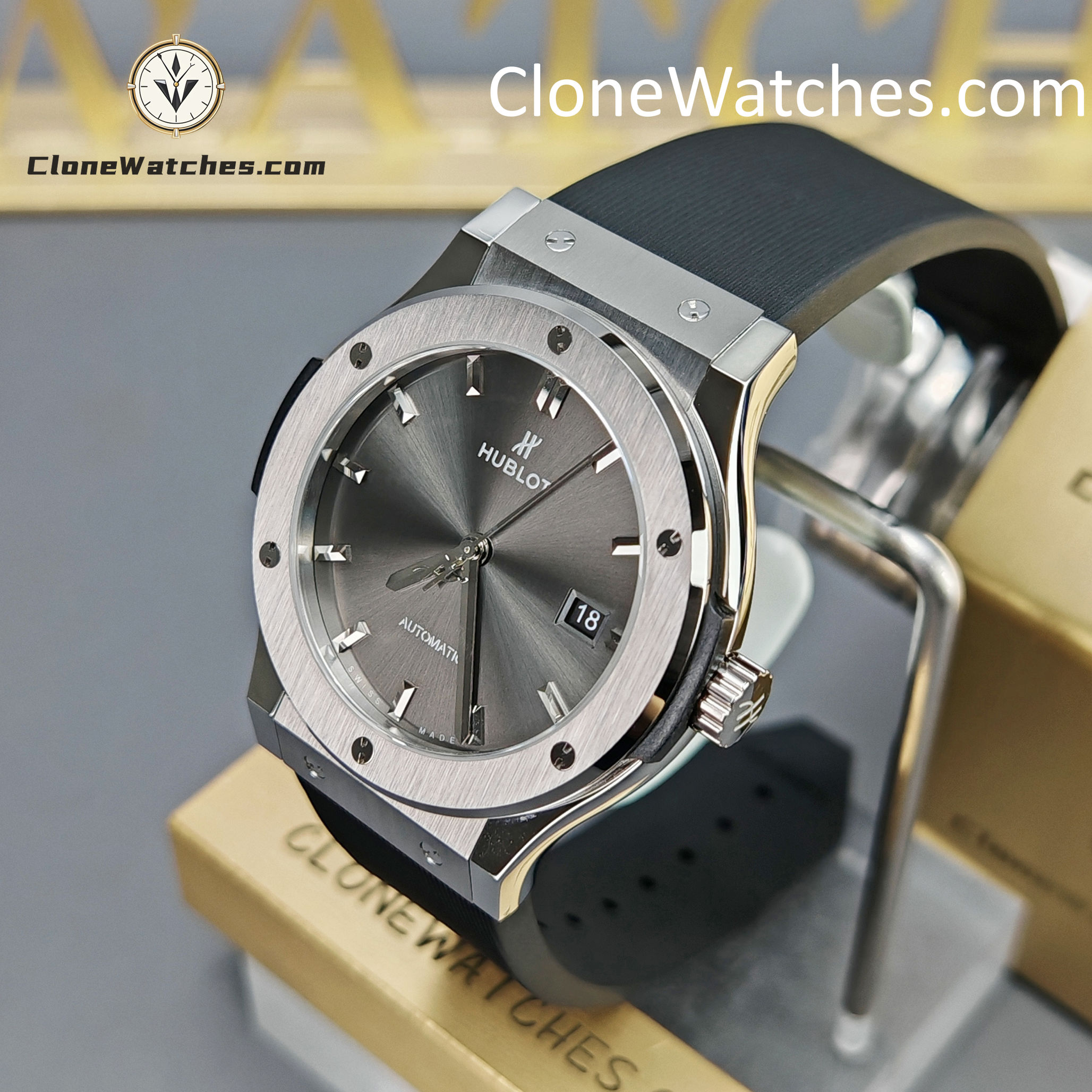 Hublot Super Clone Watches 1:1 Classic Fusion Racing Grey 42MM 542.NX.7071.RX