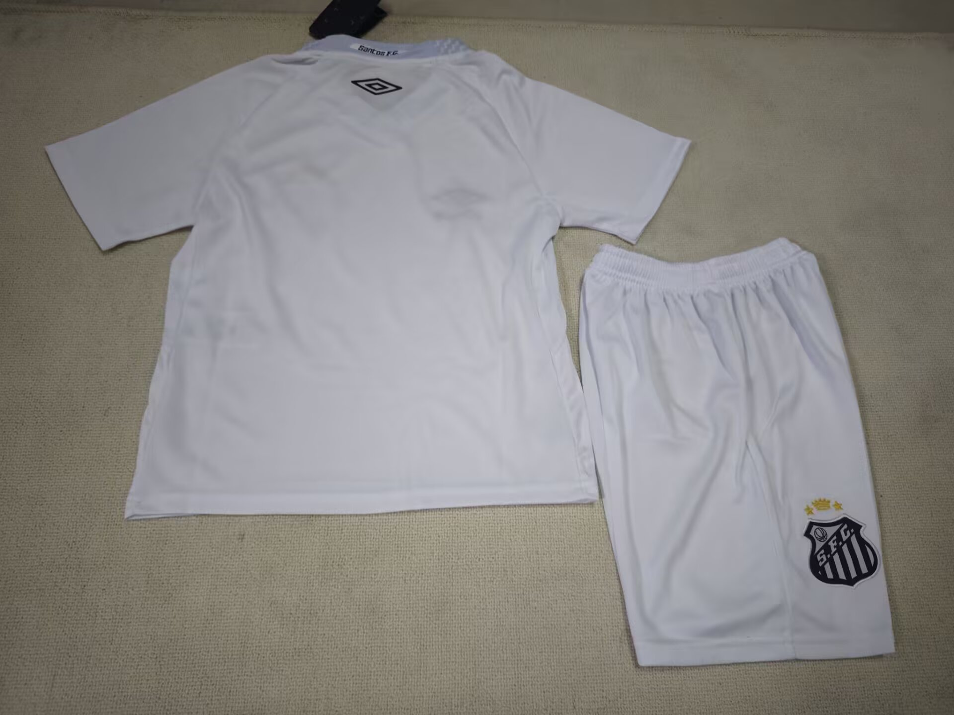 2025-26 Santos Home Jersey - Children's Size Fans Edition