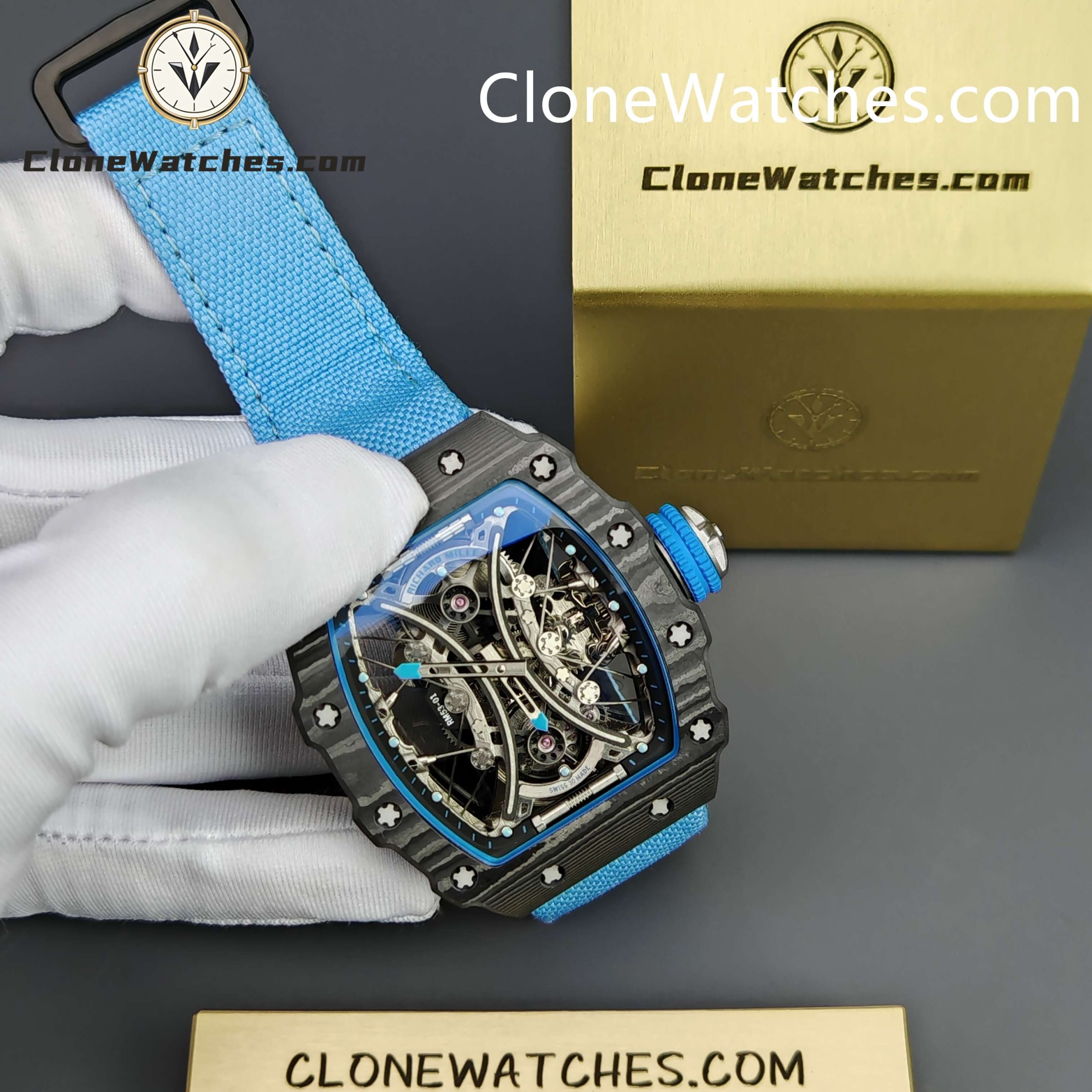 Richard Mille Super Clone Watches 1:1 53-01 Tourbillon Pablo Mac Donough