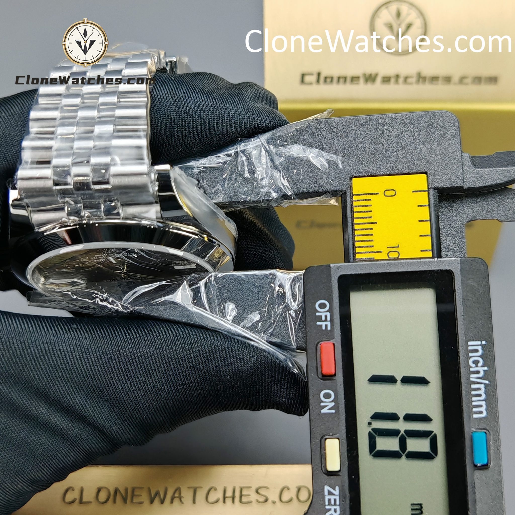 Rolex Super Clone Watches 1:1 DateJust Grey Roman Dial m126300-0014 Jubilee 41MM 3235 Movement