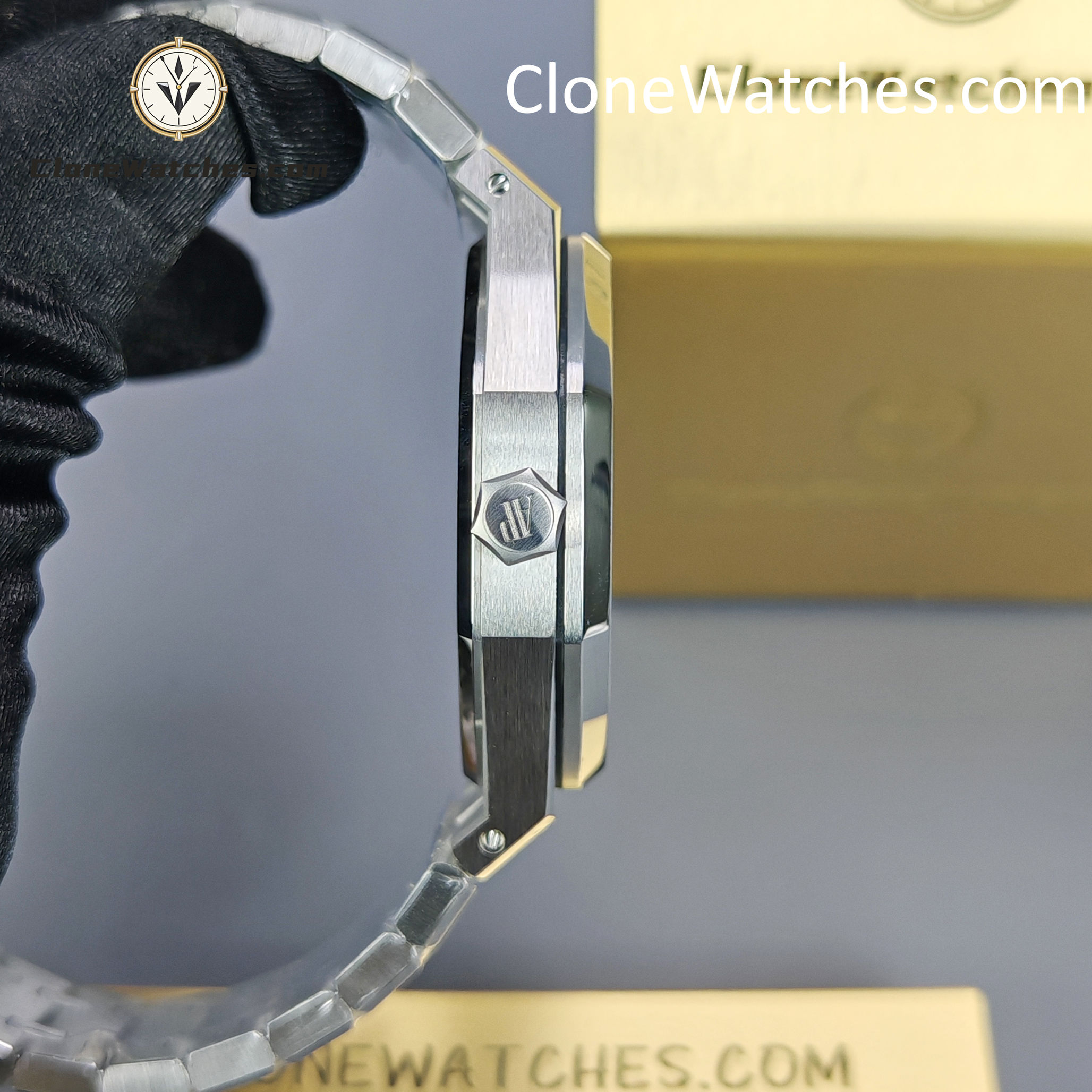 Audemars Piguet Super Clone Watches 1:1 Royal Oak 15500 Black Dial