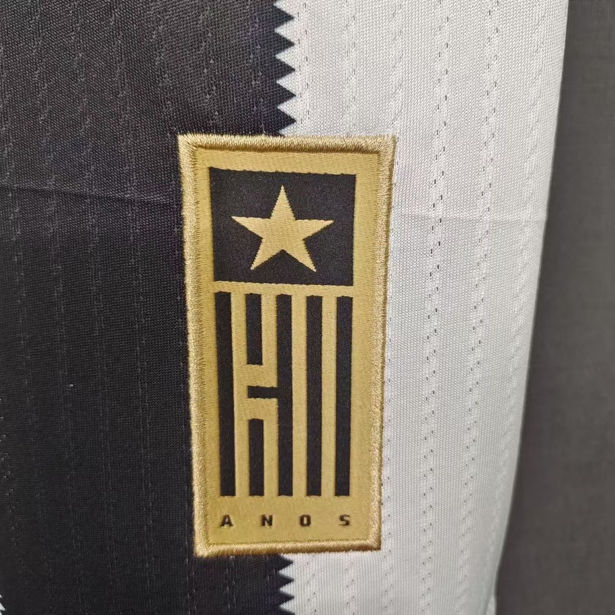 2024/25 Botafogo Football Club Black and White Shirt - Fan Edition