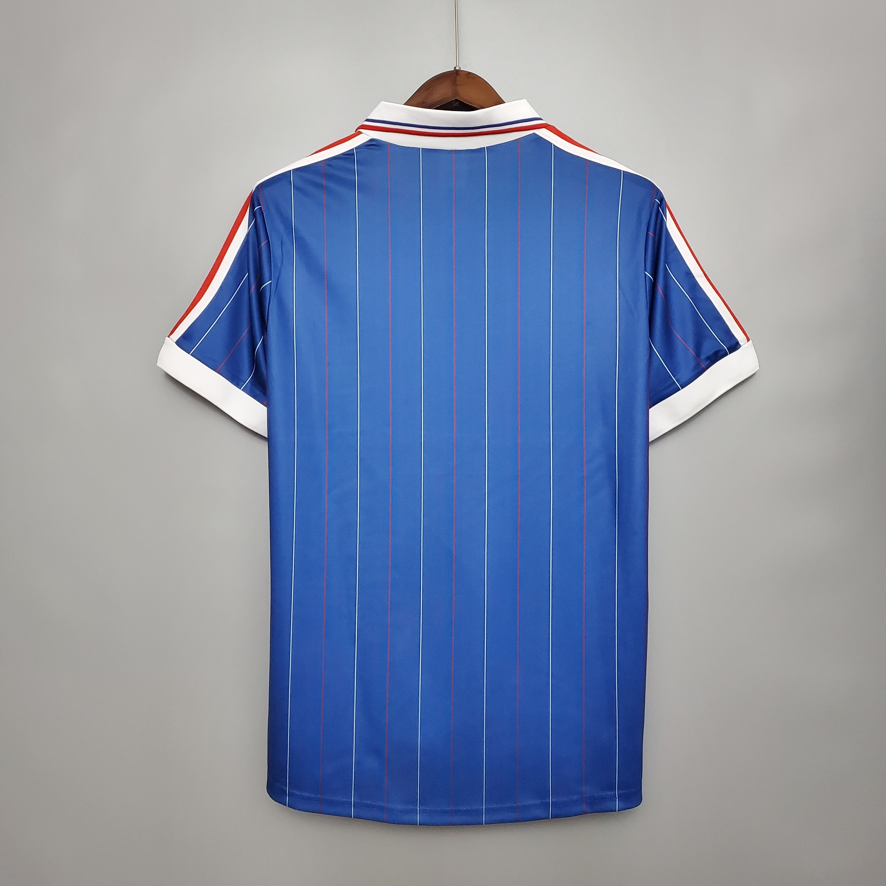 1982 France home retro jersey 1:1 Thai quality-Fans Edition