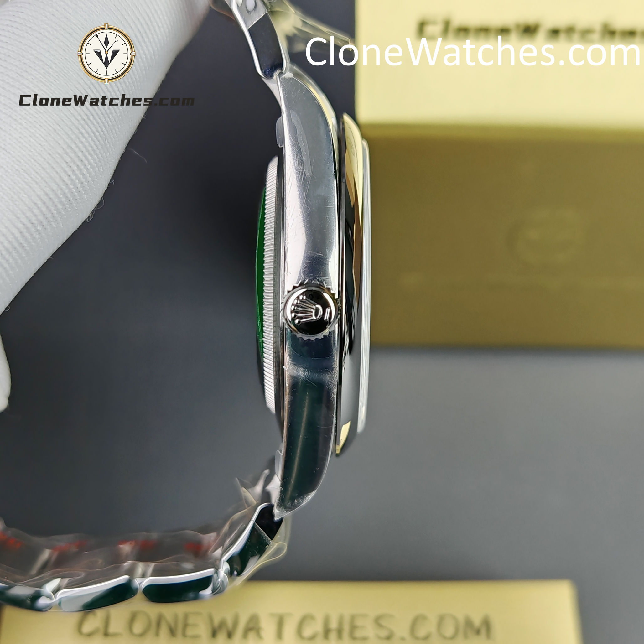 Rolex Super Clone Watches 1:1 Oyster Perpetual Silver Dial 41mm m124300-0001 3230 Movement