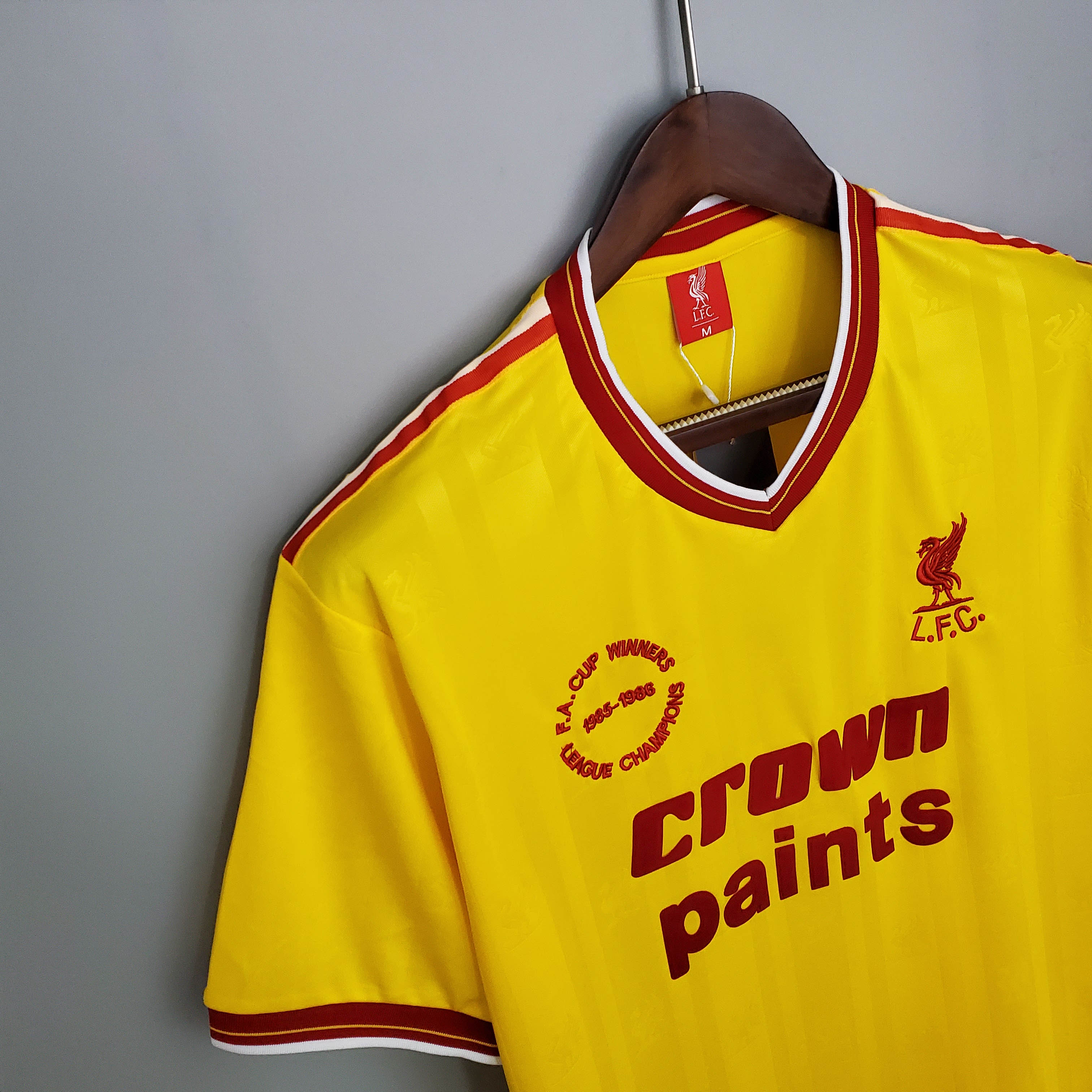 1985/1986 Retro Liverpool Away Football Shirt 1:1 Thai Quality - Fans Edition