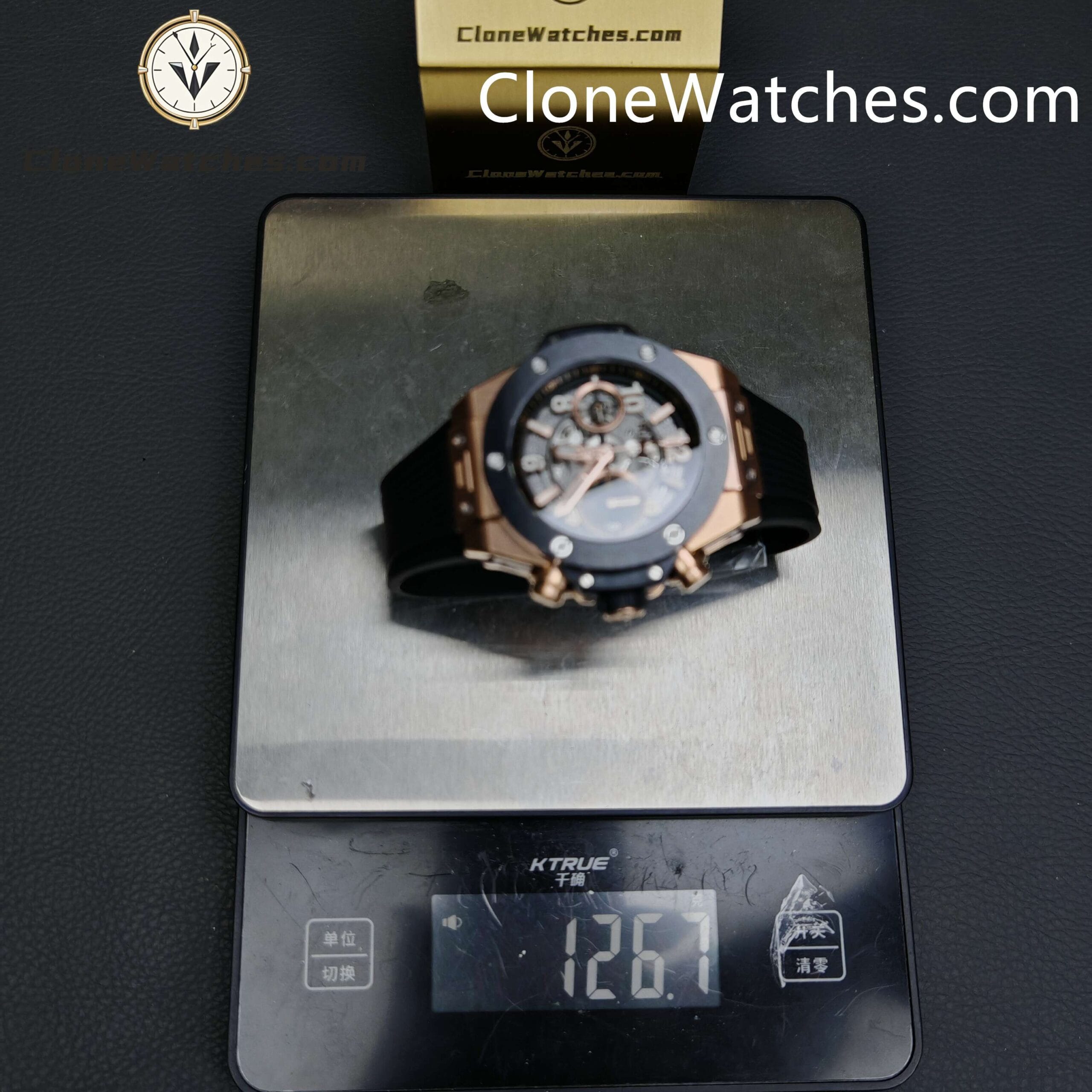 Hublot Super Clone Watches 1:1Big Bang Unico King Gold Ceramic 42MM 441.OM.1181.RX