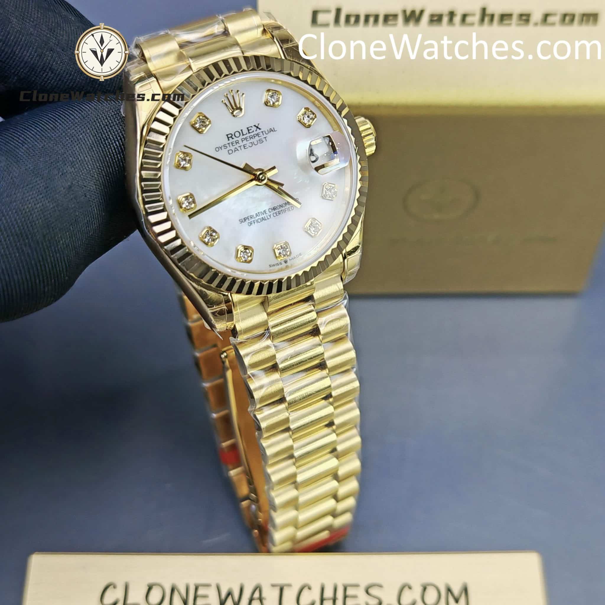 Rolex Super Clone Watches 1:1 DateJust m278278-0010 President 31MM 2236 Movement