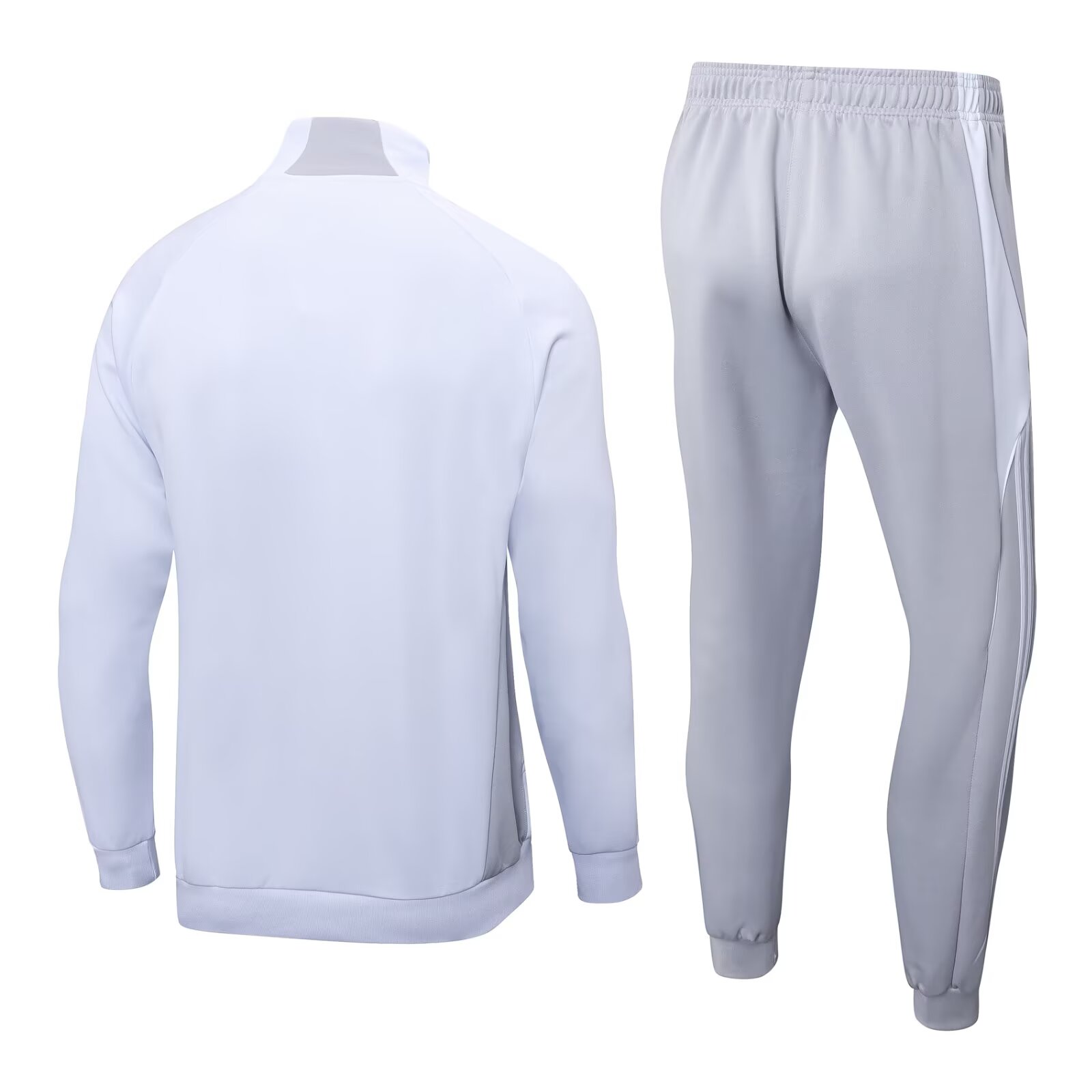 2025/26 Real Madrid white grey jacket tracksuit
