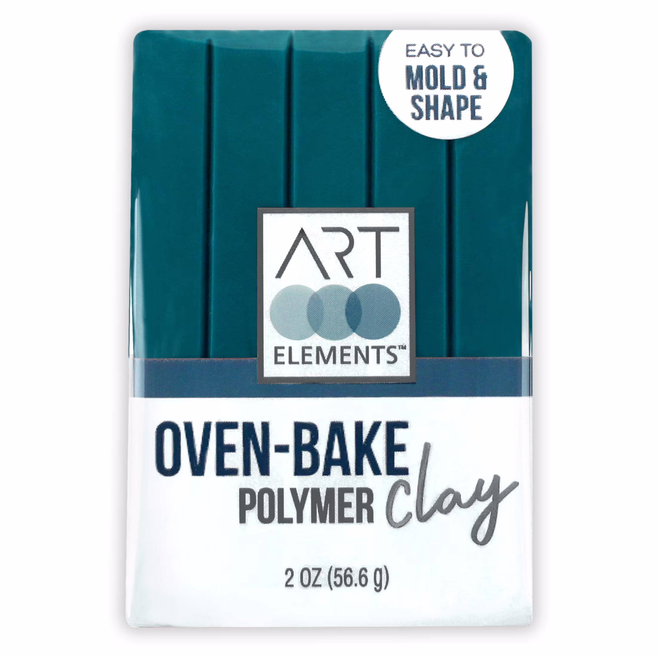 (2 pack) ArtSkills - Art Elements Oven Bake Polymer Clay, 2oz, Bisque