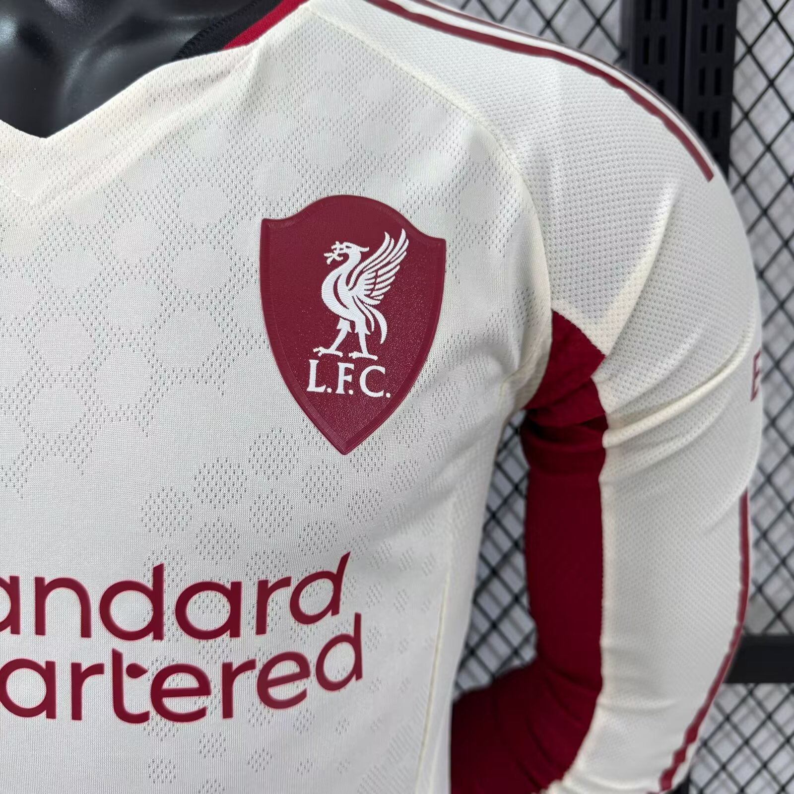 2025-26 Liverpool Away Long Sleeve Shirt - Player Edition