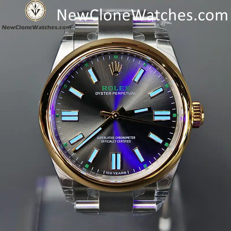 Rolex Super Clone Watches 1:1 Oyster Perpetual Grey Dial m134303-0001 3230 Movement 41mm