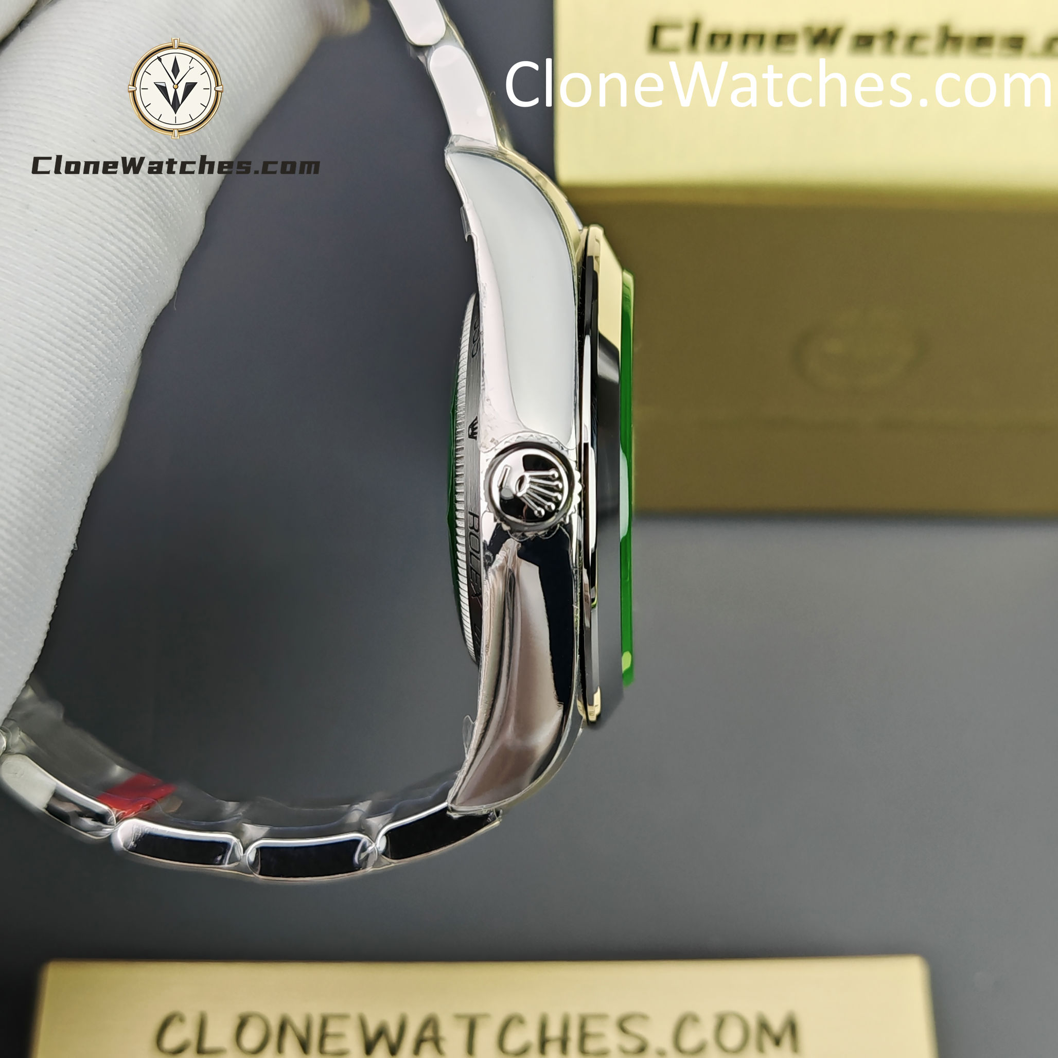 Rolex Super Clone Watches 1:1 Milgauss Blue Dial 3131 Movement