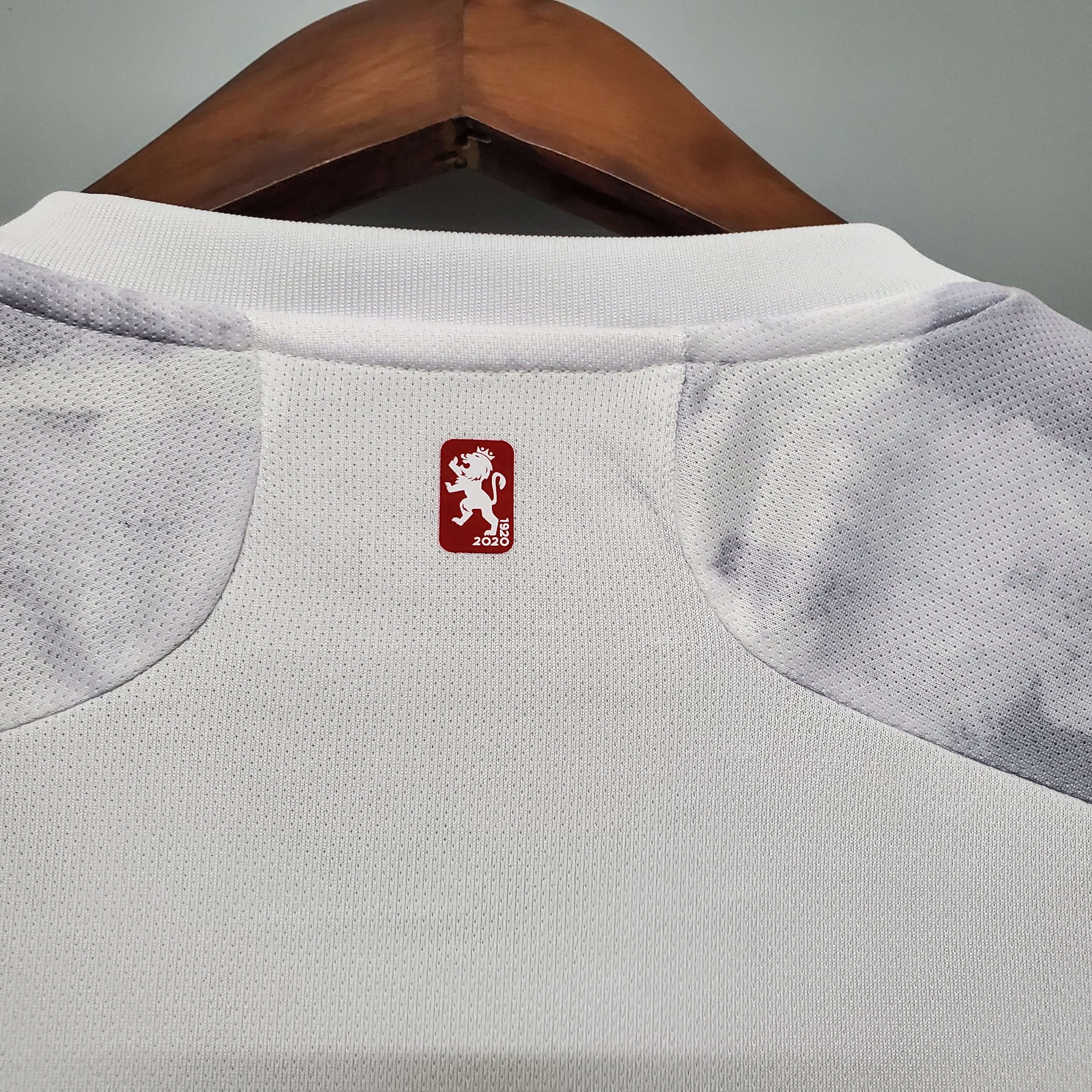 2020 Spain away white jersey.