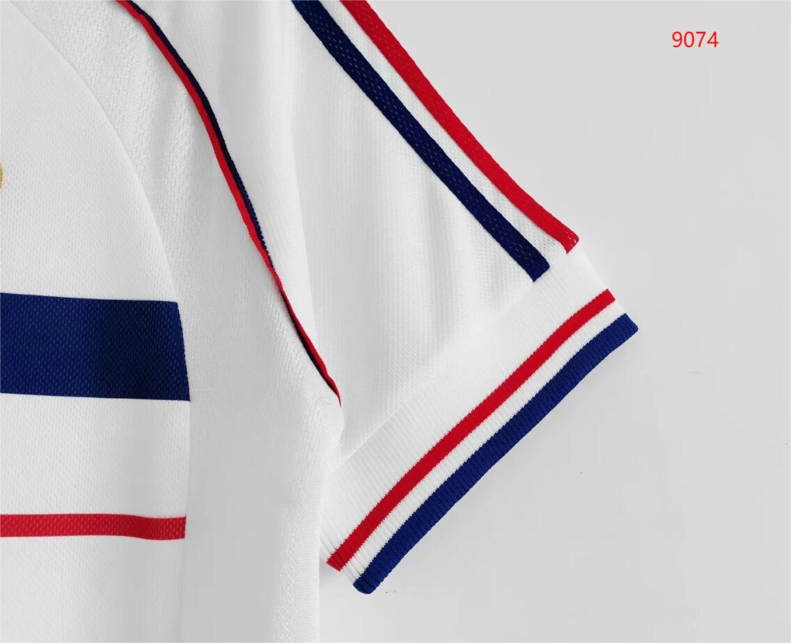 1998 France away retro jersey