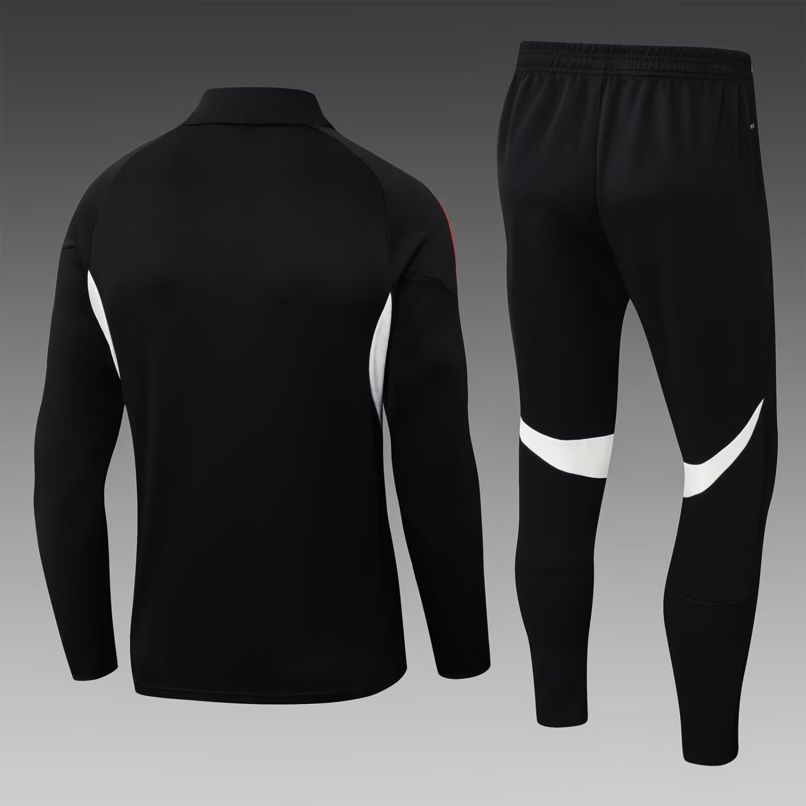 2025/26 Liverpool FC Black Jacket Tracksuit