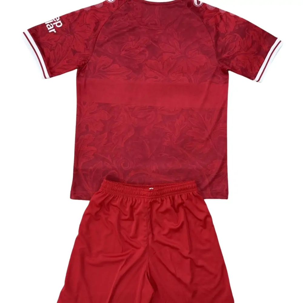 2025-26 Stuttgart Away Short Sleeve Jersey - Children's suit Fans Edition