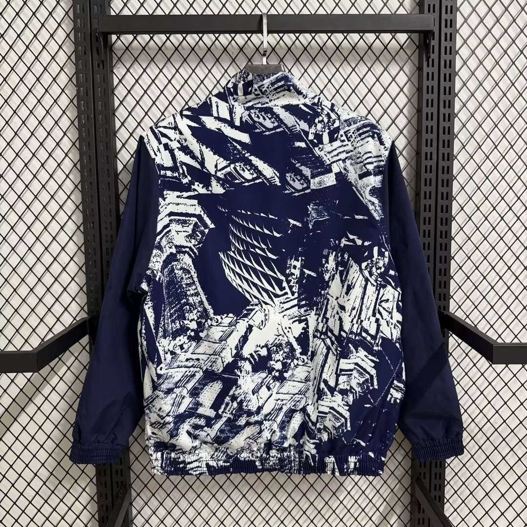 2025-26 Bayern Munich waterproof and windproof windbreaker