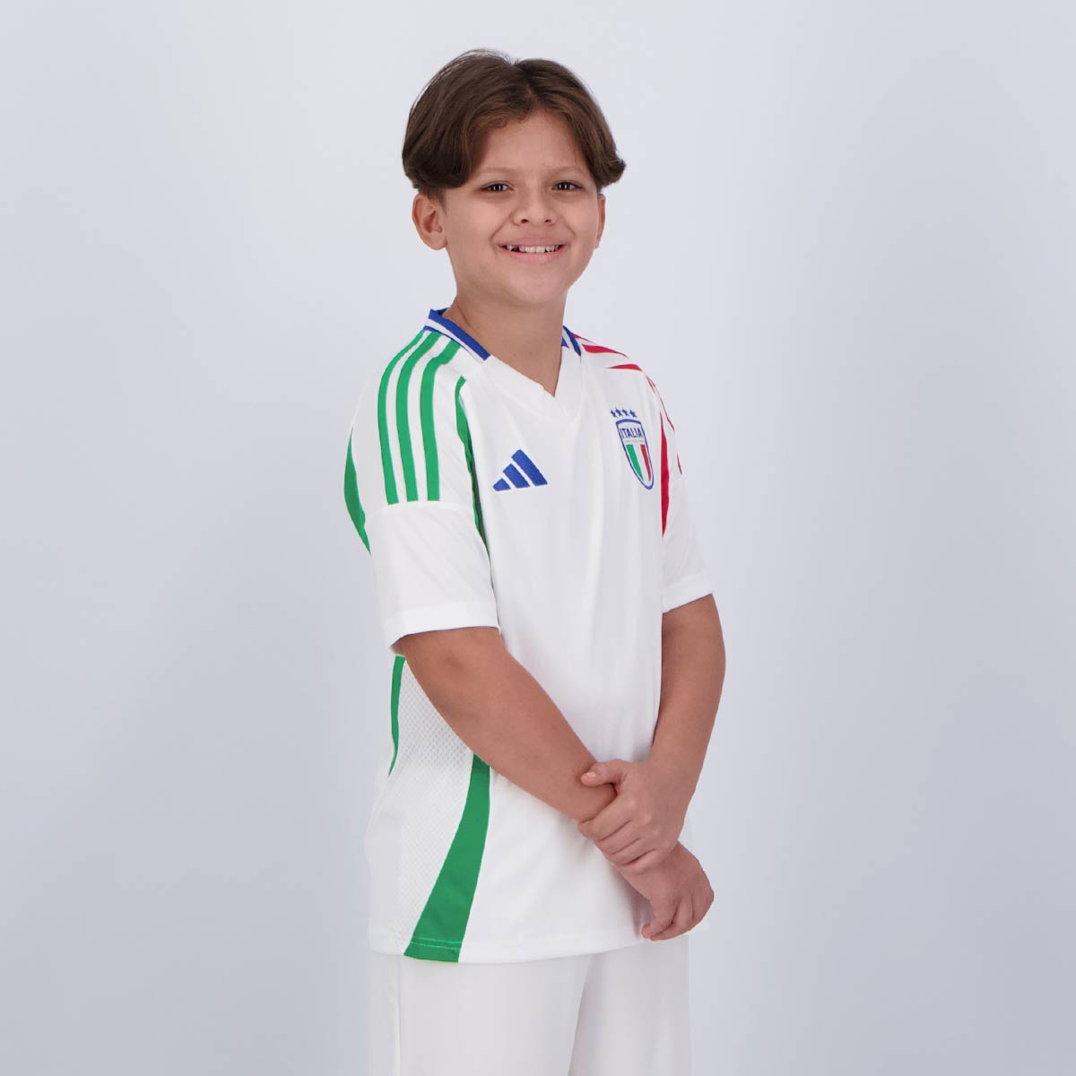 Camisa Adidas Itália Away 2024 Juvenil