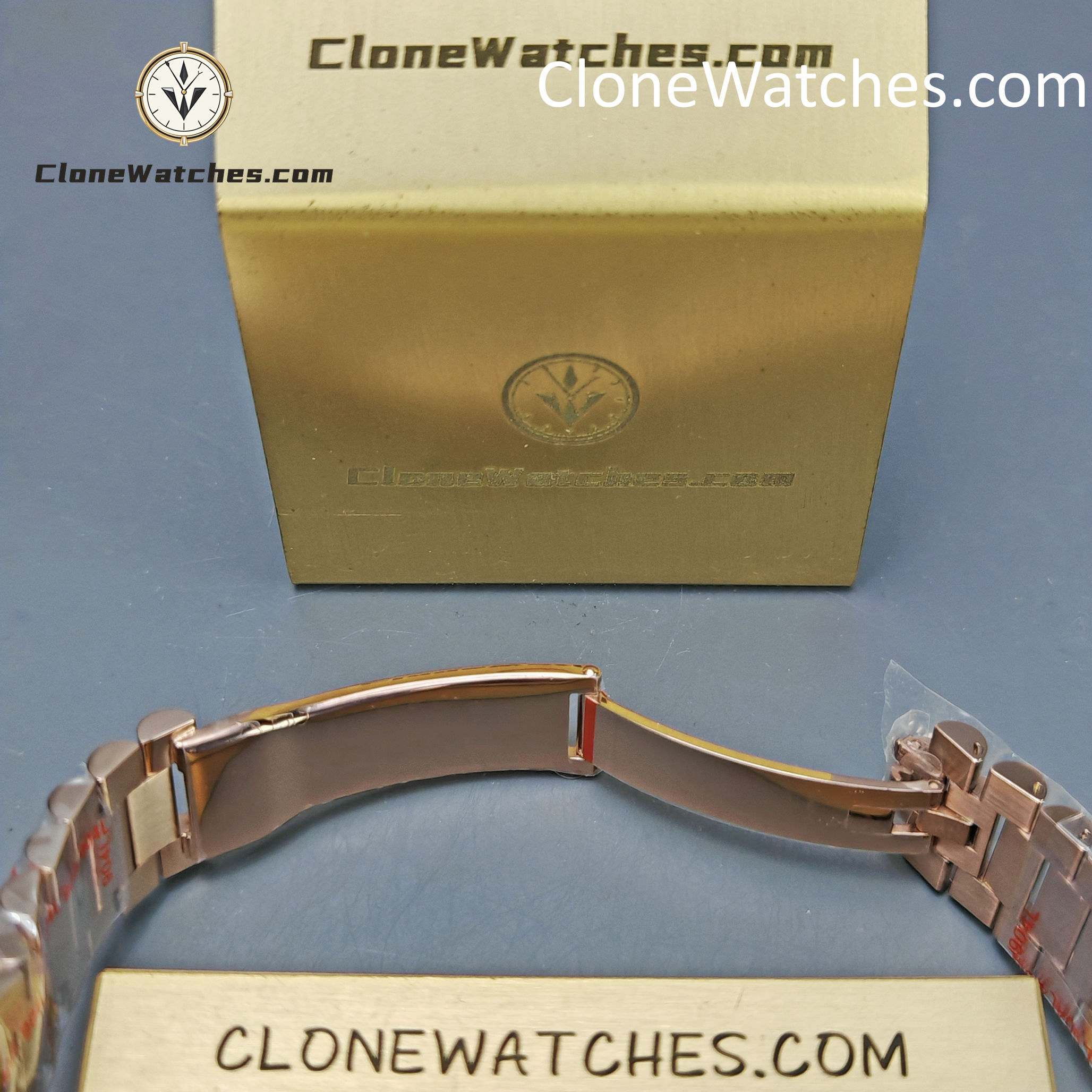 Rolex Super Clone Watches 1:1 Day Date Rose Gold Green Roman Dial 40mm m228345rbr-0011 3255 Movement