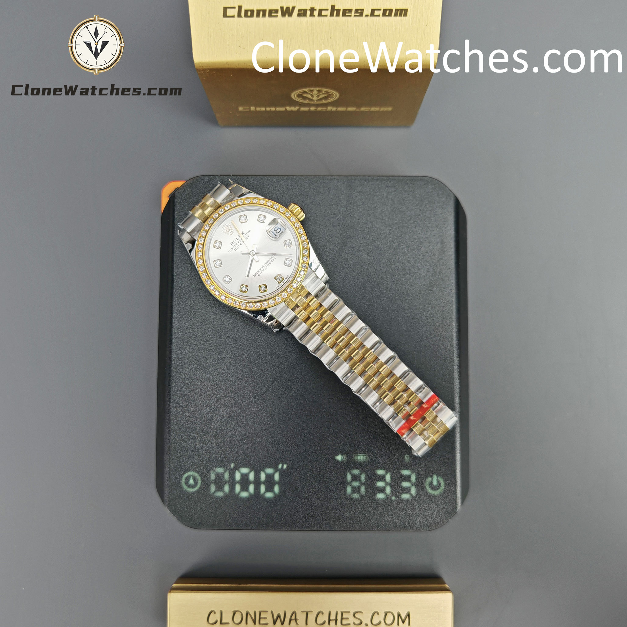 Rolex Super Clone Watches 1:1 DateJust m278383rbr-0020 Jubilee 31MM 2236 Movement