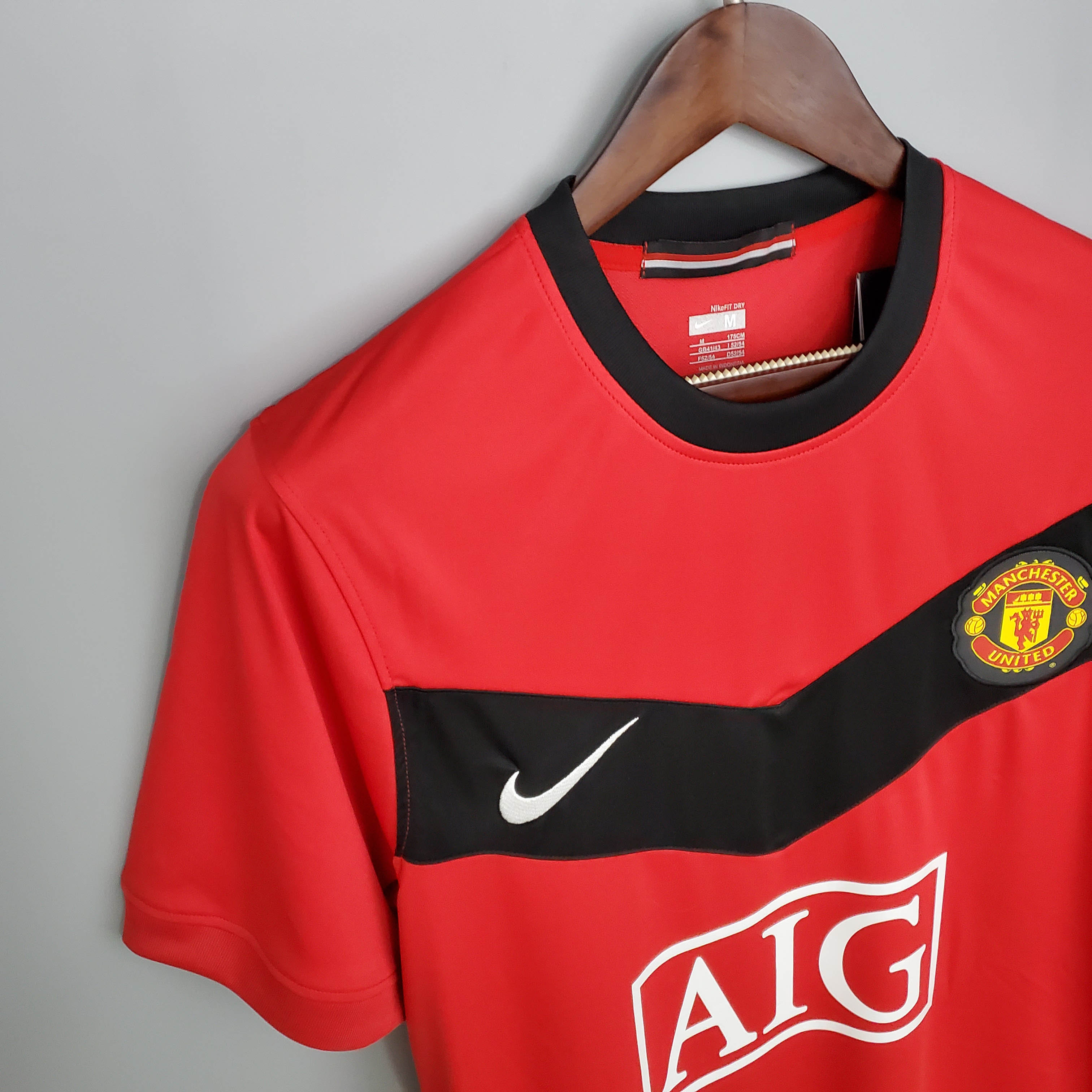 2009/2010 Retro Manchester United Home Football Shirt 1:1 Thai Quality - Fans Edition