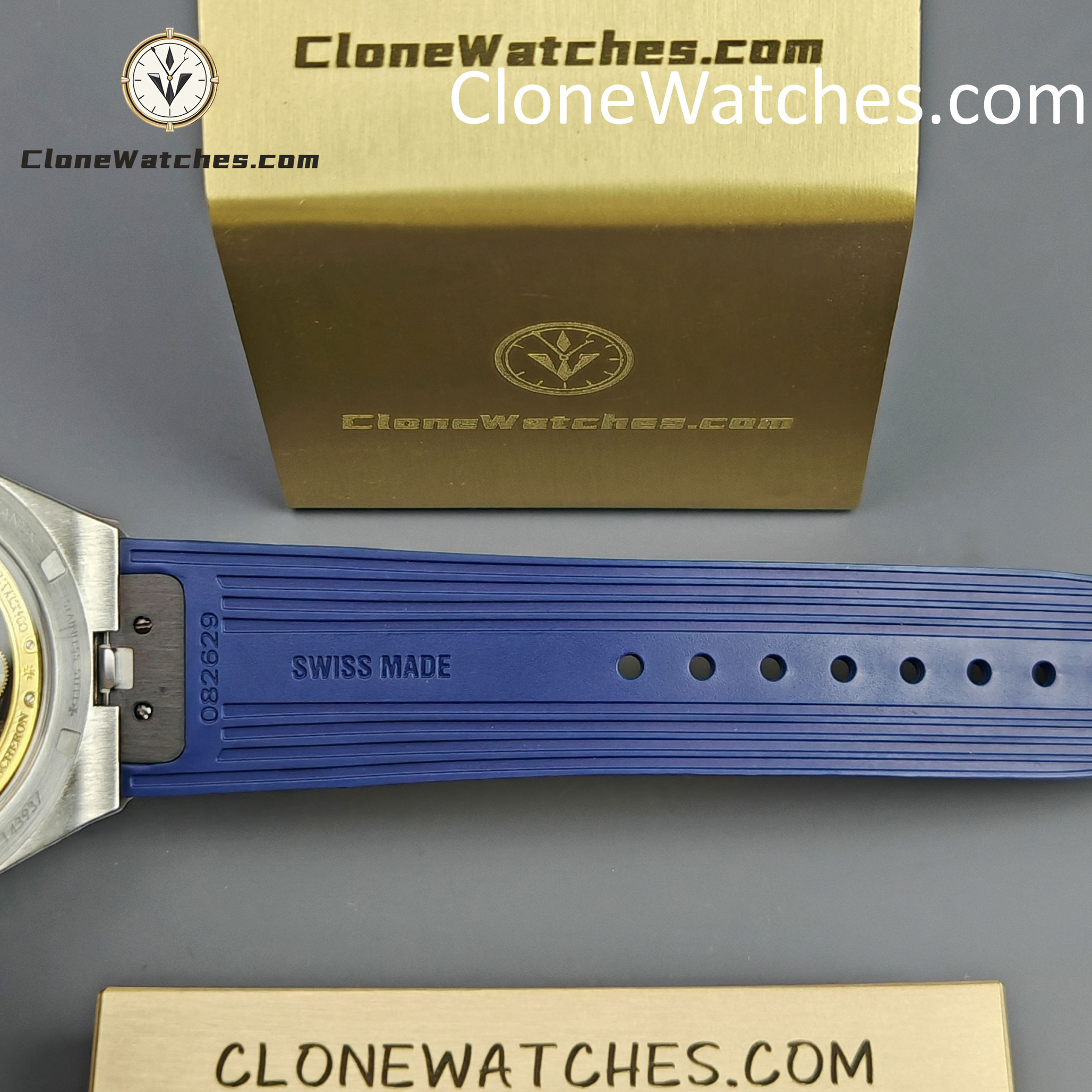 Vacheron Constantin Super Clone Watches 1:1 Overseas Tourbillon 6000V/110A-B544 42.5MM Rubber Strap