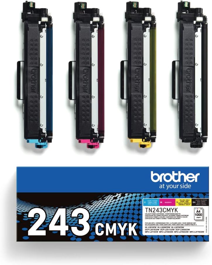 Pack 4 toners compatibles pour imprimantes couleur