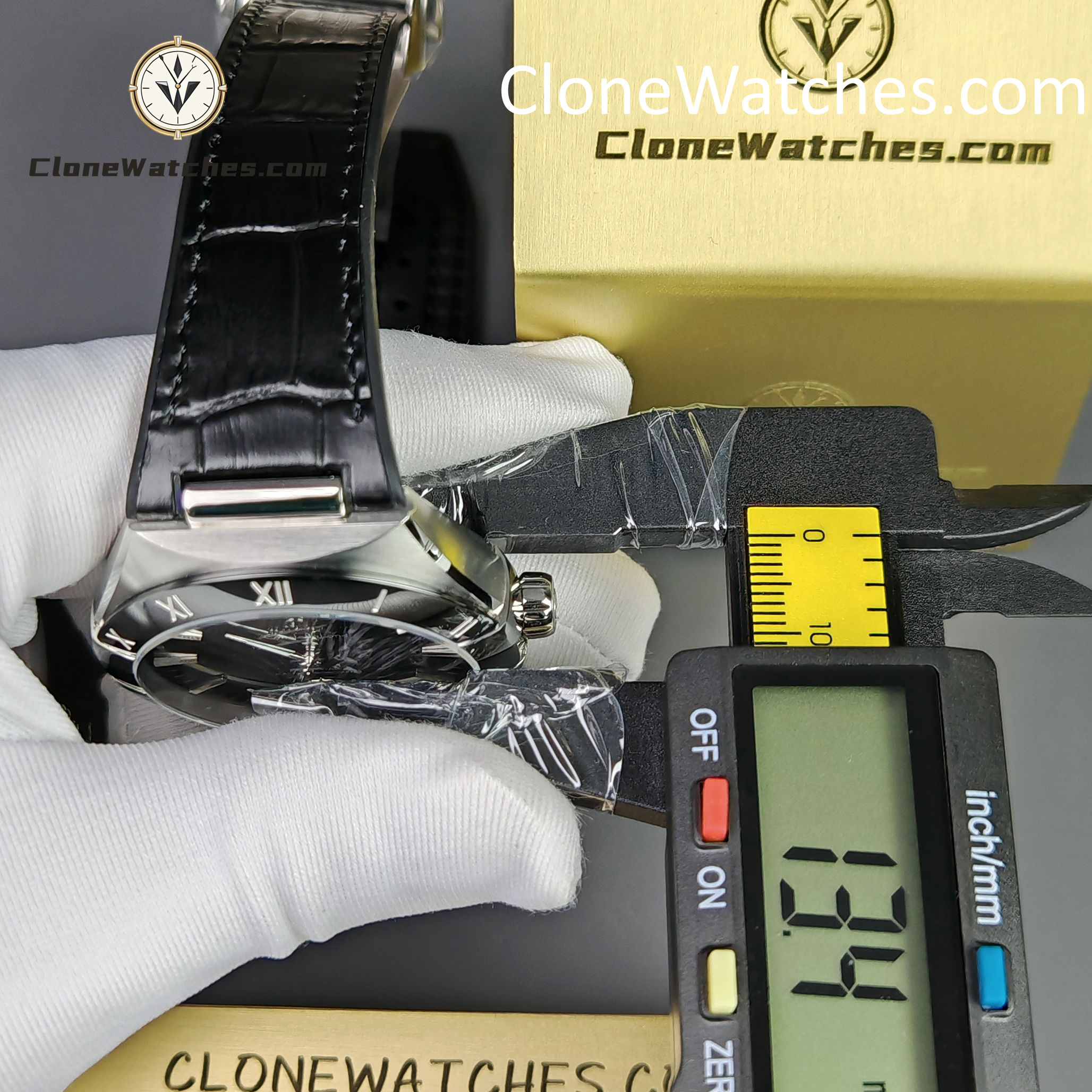 OMEGA Super Clone Watches 1:1 Constellation steel on leather strap 131.33.41.21.01.001 41mm