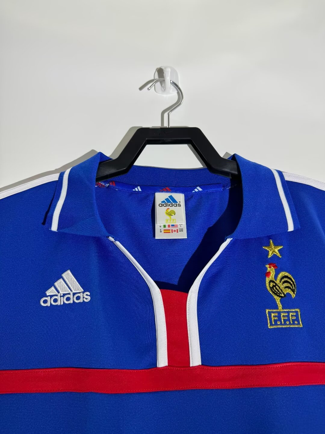 2000 France Home Retro Jersey - Fans Edition