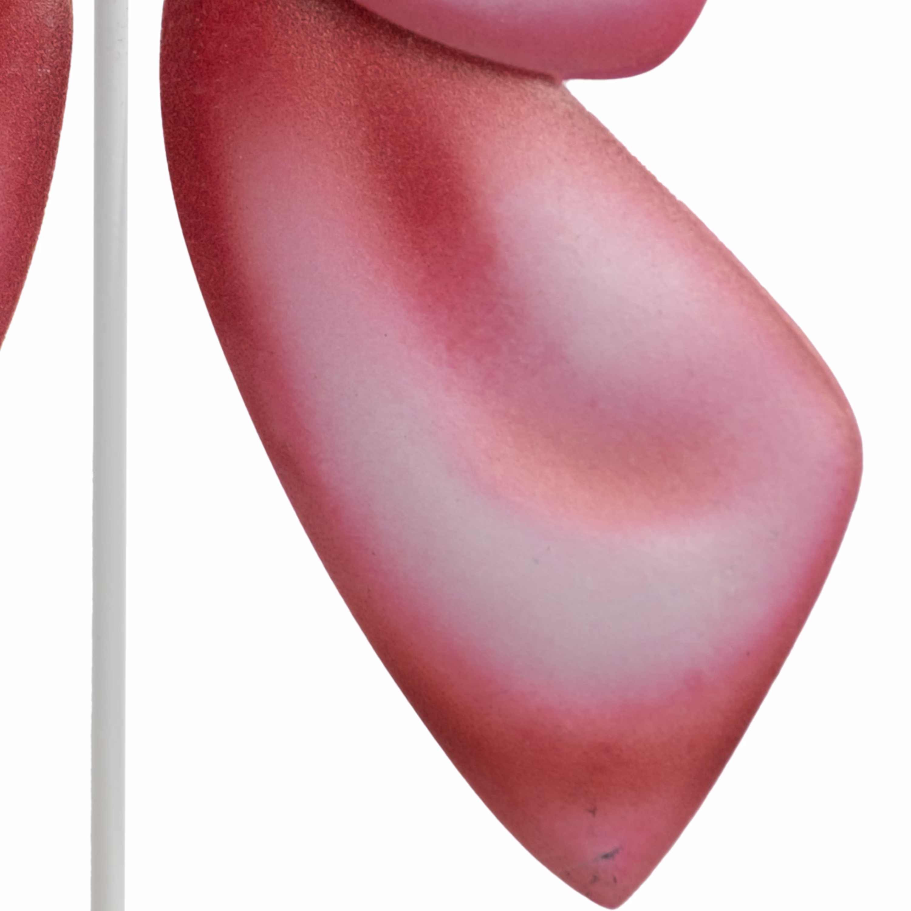 Mainstays Pink Weather-Resistant Metal Bow Garden Stake, 1 Piece