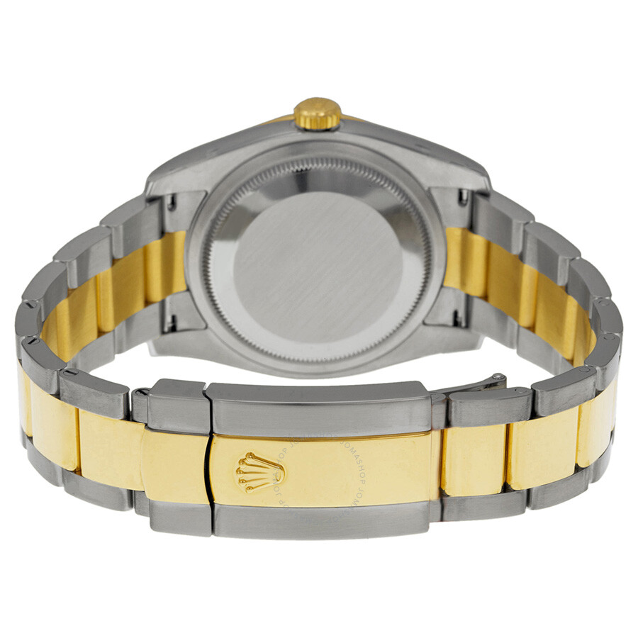 Rolex Oyster Perpetual Datejust 36 White Dial Stainless Steel and 18K Yellow Gold Bracelet Automatic Ladies Watch 116243WRO（Lifetime free warranty+90-days replacement service & Refund!.）