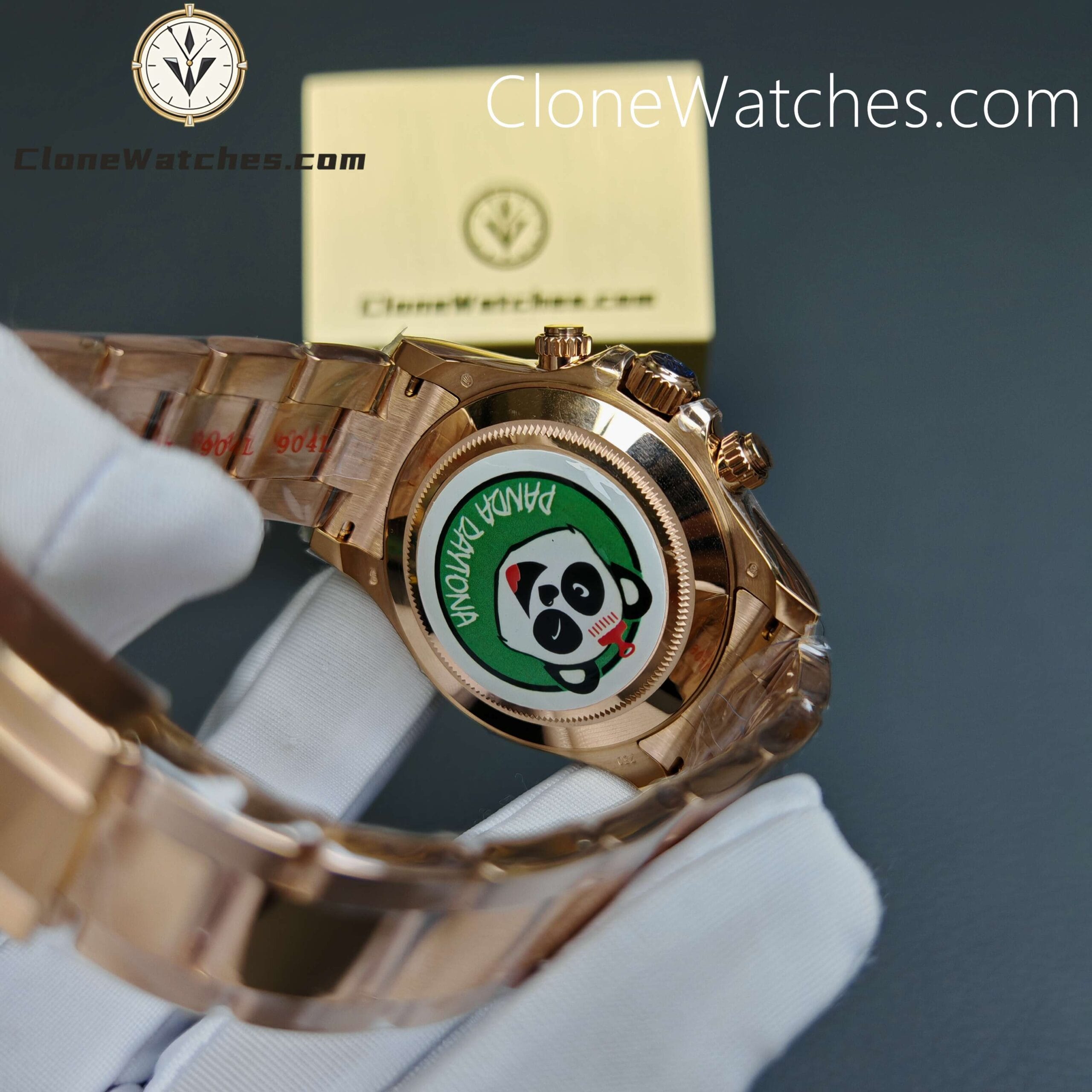 Rolex Super Clone Watches 1:1 Daytona Crystal Dial 116505 – 0012 4130 Movement