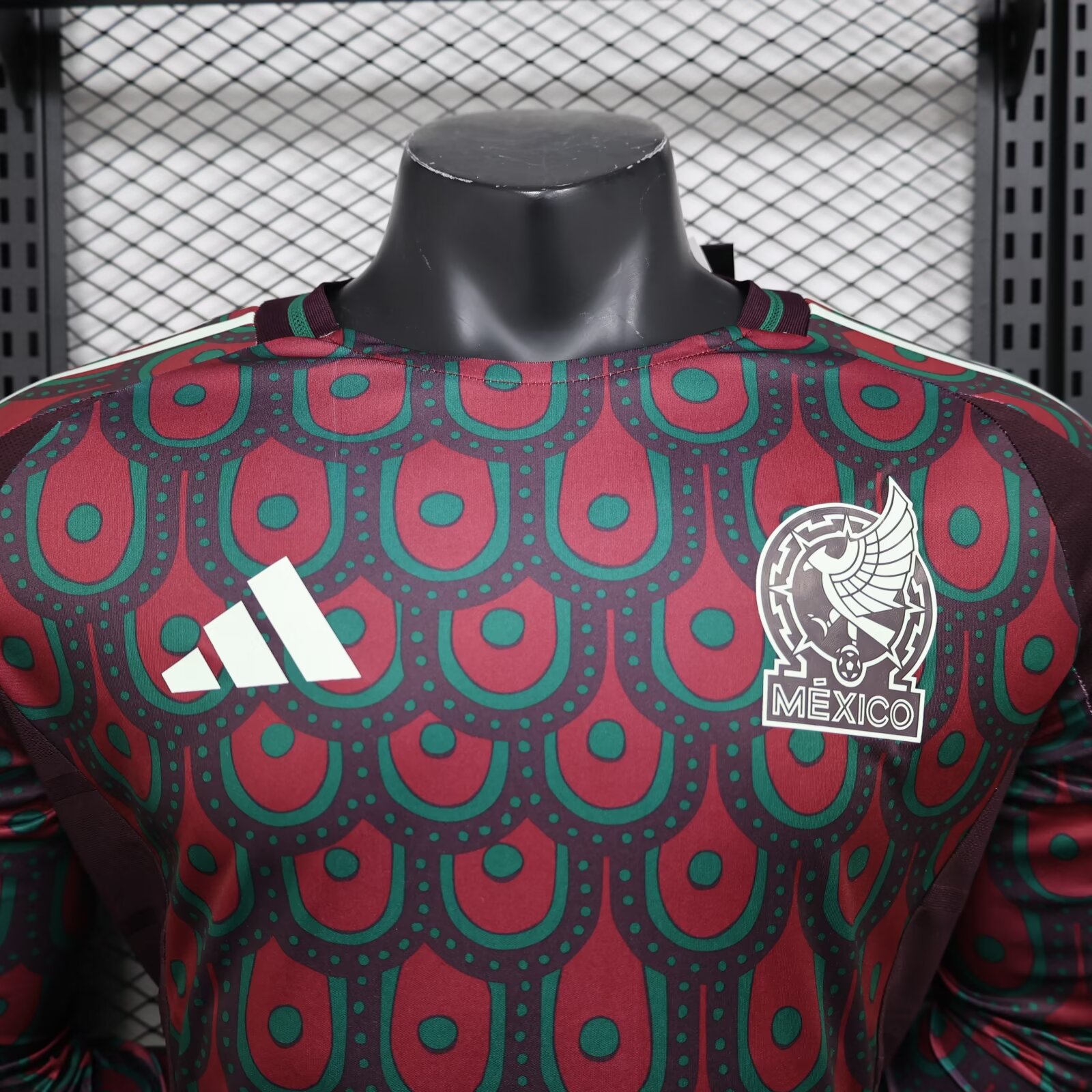 2024/25 Mexico Home Long Sleeve Player Edition Shirt