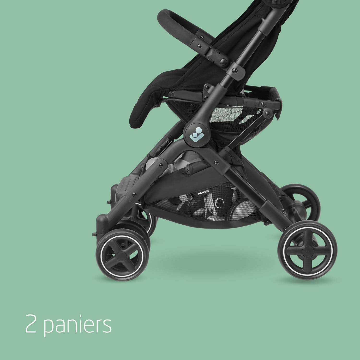Poussette canne légère compacte 0 22 kg pliage automatique