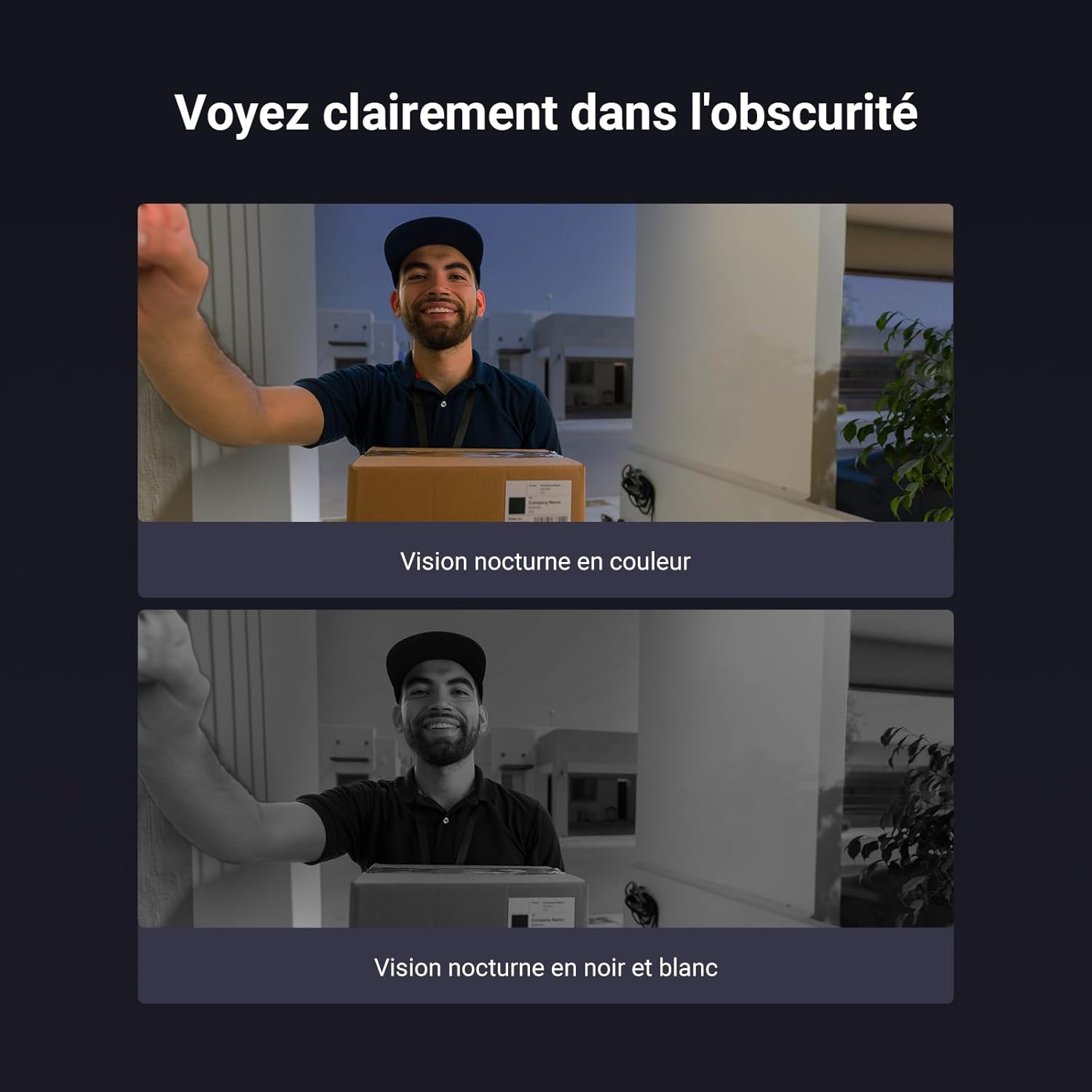 Visiophone connecté 4K écran 8 pouces reconnaissance paume visage étanche WiFi
