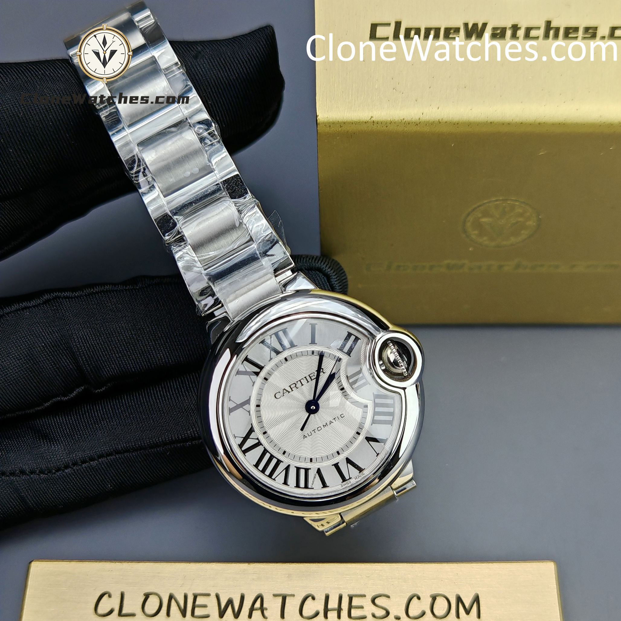 Cartier Super Clone Watches 1:1 Ballon Bleu de Cartier WSBB0044 White Dial 33mm