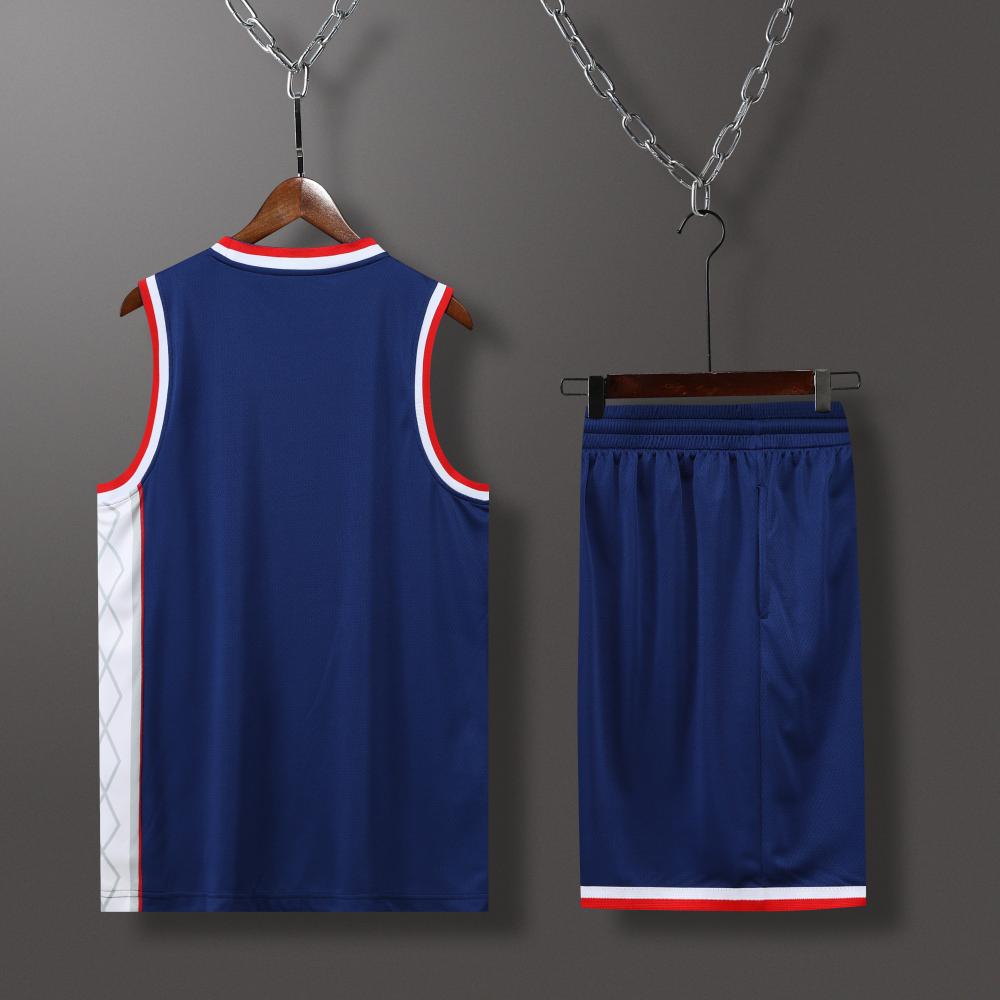 Nets basketball uniform dark blue suit（Customizable name and number）