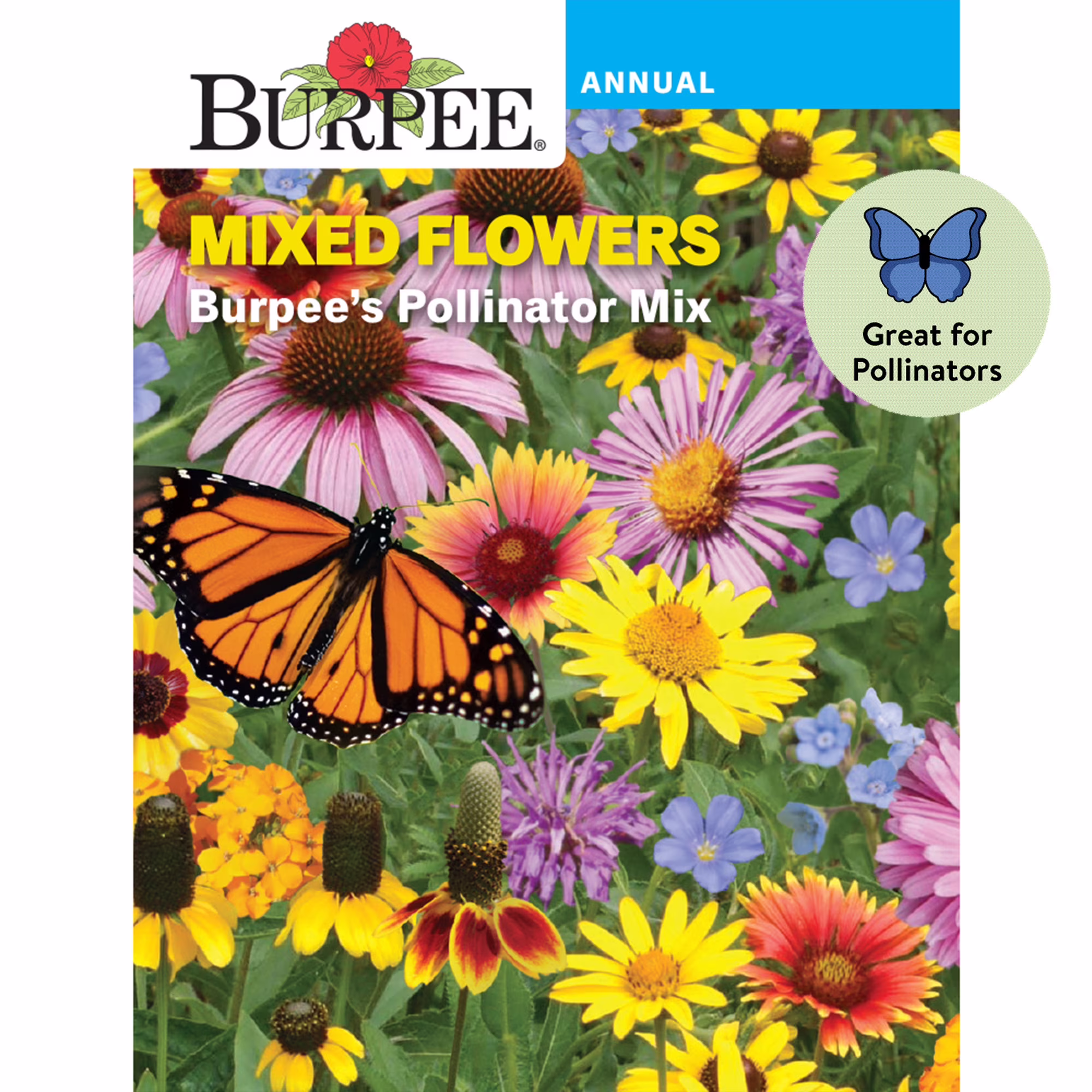 Burpee Burpee's Pollinator Mix Mixed Flower Seed, 1-Pack