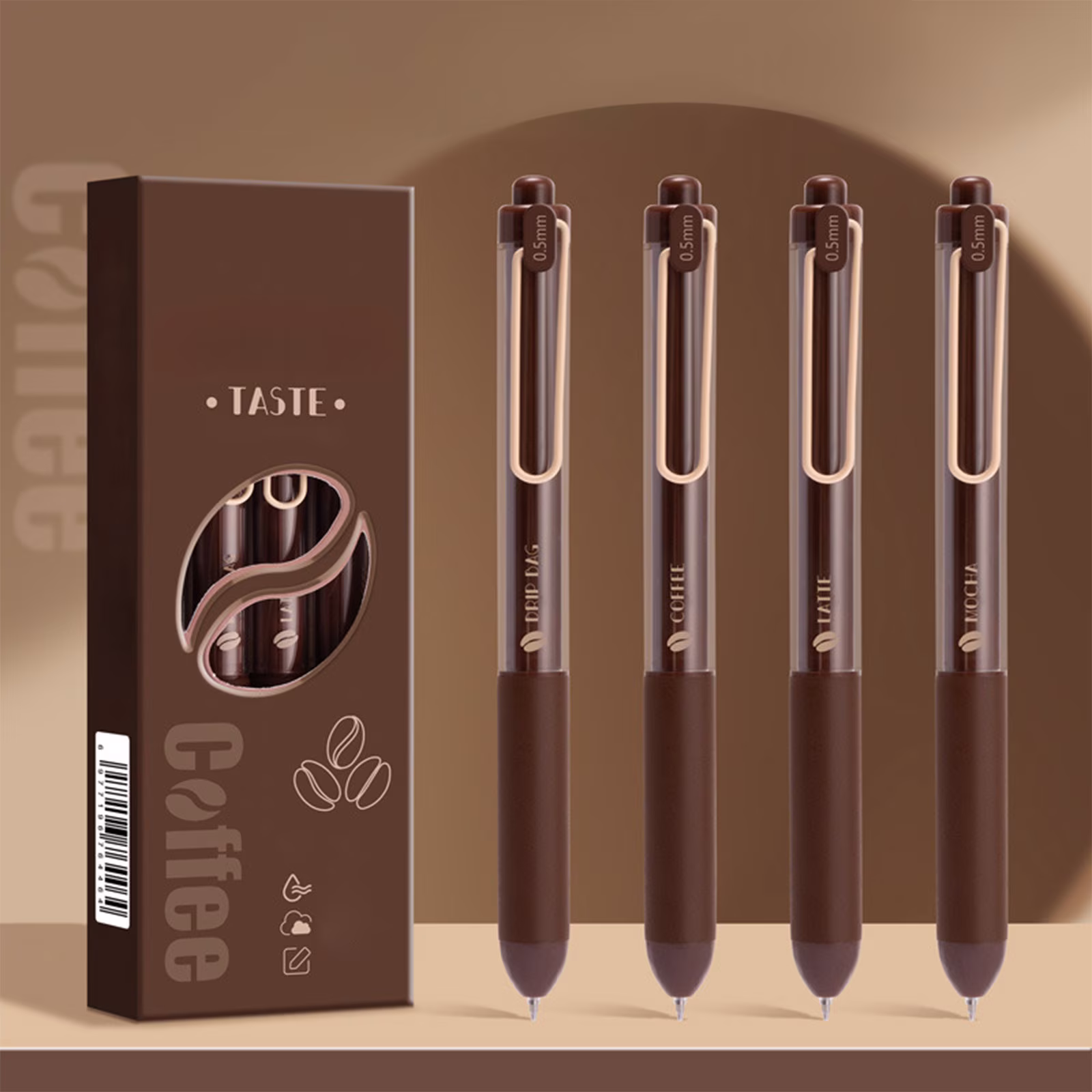 PONPRNGY 4 Pack Aromatherapy Scented Pens - Rose Scents - for Relaxation, Wellness and Mood Support – for Mother’s Day, Birthday, Gift for Women