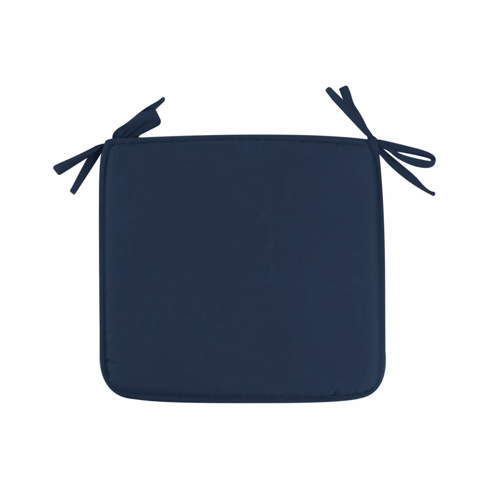 Fdelink Cushion Square Strap Garden Chair Pads Seat Cushion for Outdoor Stool Patio Dining Room Navy