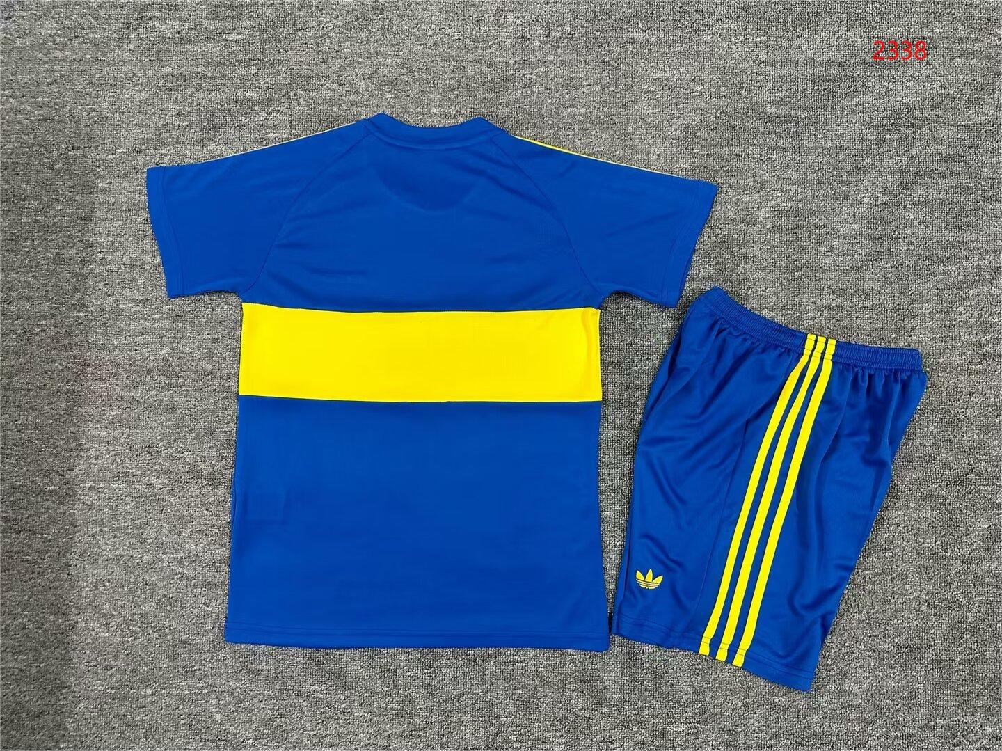 1981 Boca Juniors Home Retro - Kids Kit