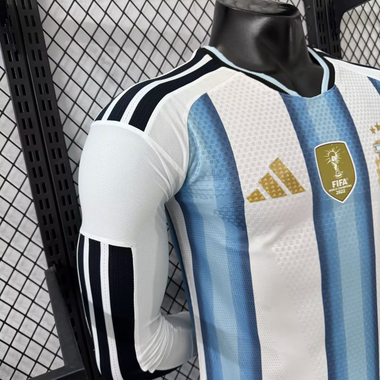 2026 Argentina Main Long-Sleeve Jersey - Player Version