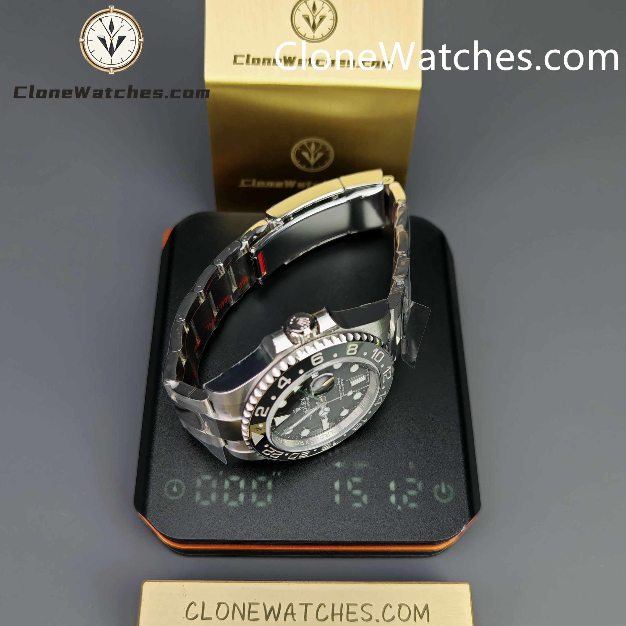 Rolex Super Clone Watches 1:1 Bruce Wayne GMT Master II M126710grnr Oyster 3285 Movement