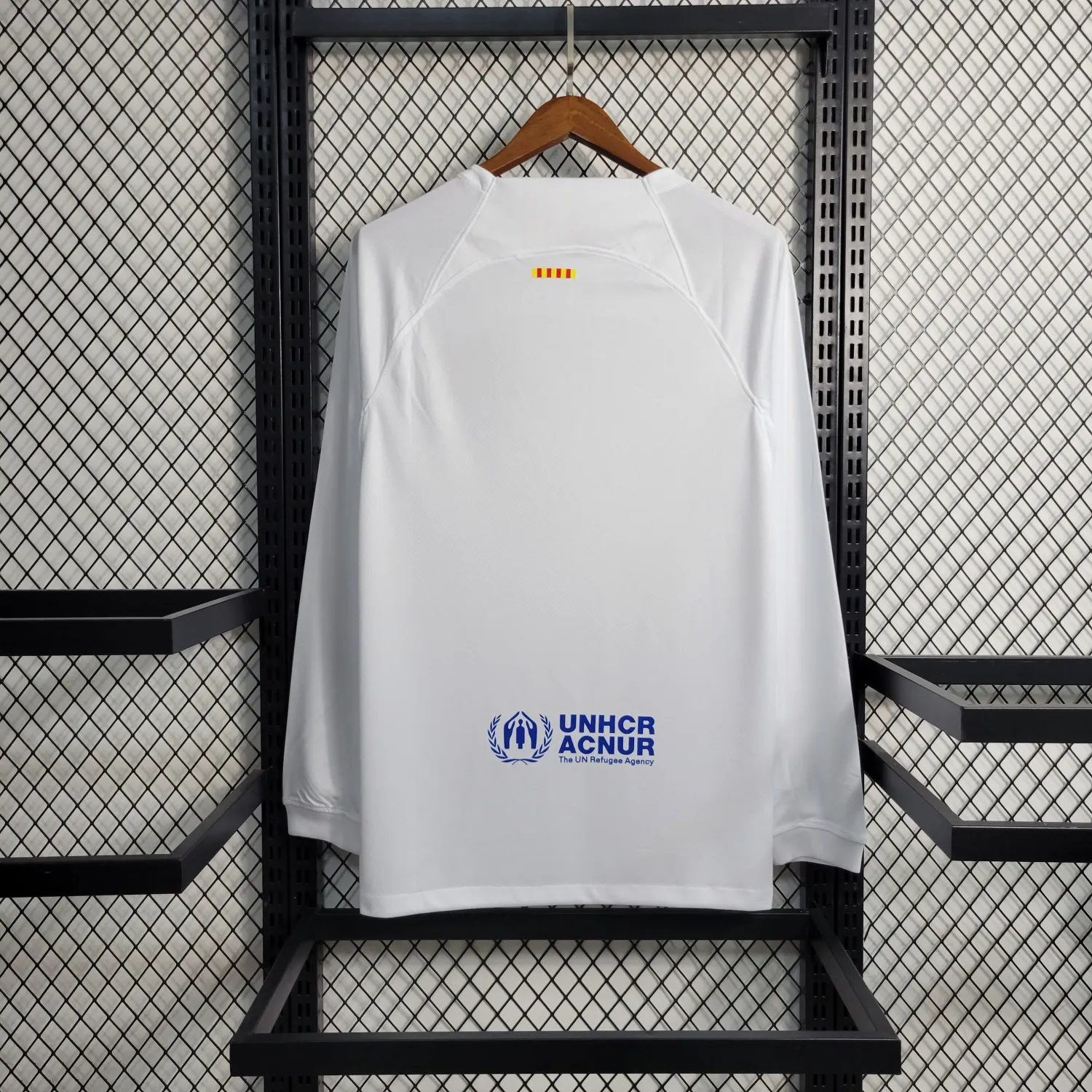 2023/24 Barcelona Away Fans Long Sleeve Jersey