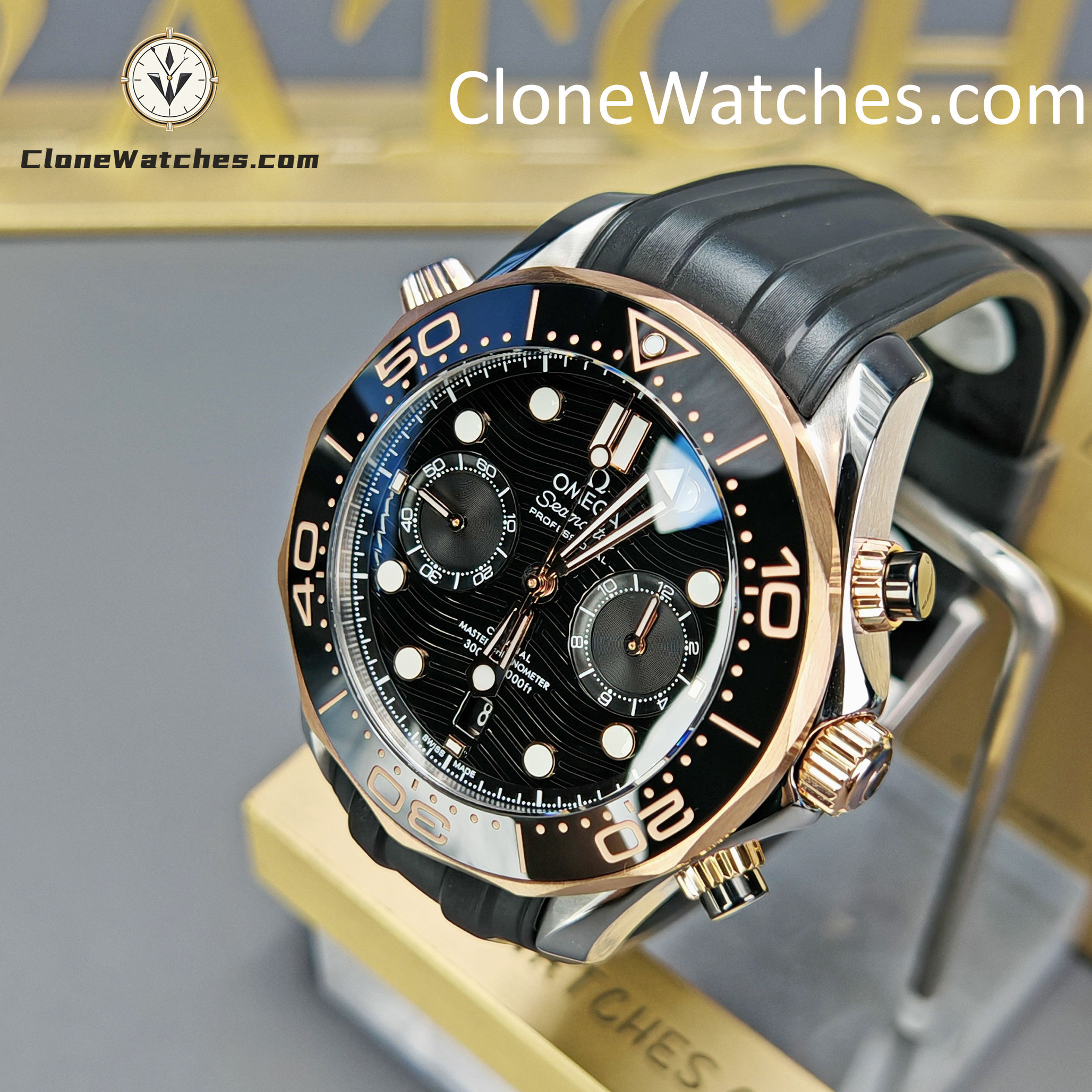 OMEGA Super Clone Watches 1:1 Seamaster Diver 300M 210.22.44.51.01.001 44MM
