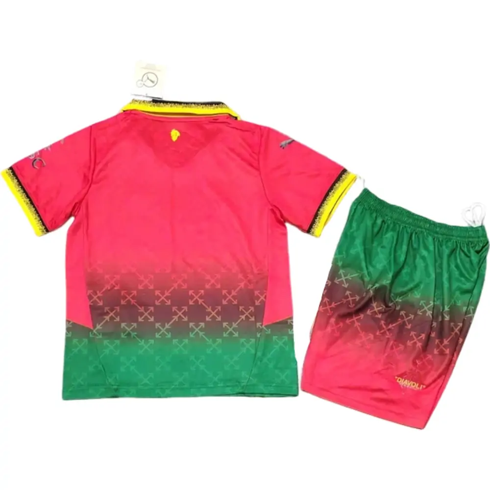 AC Milan Away Jersey for Kids 2025-26 - Fan Edition