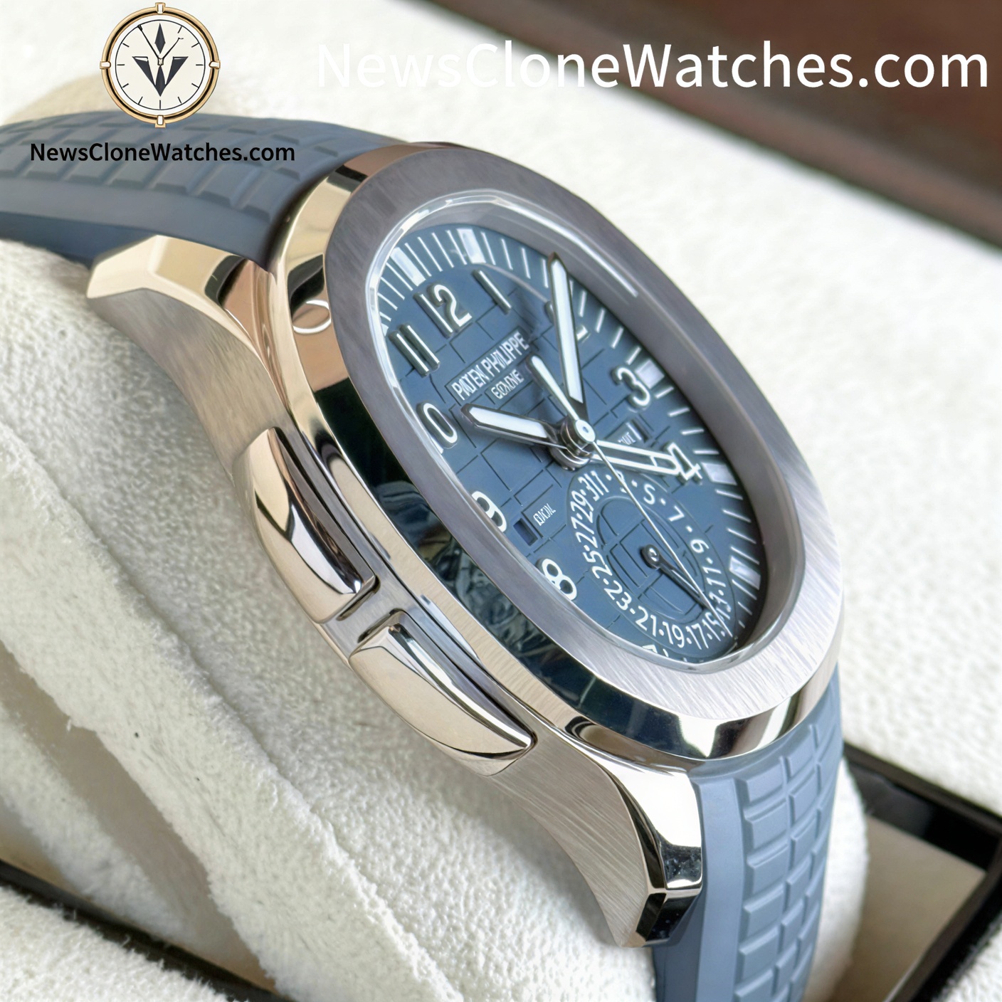 Clone Patek Philippe Aquanaut 5164G 001 White Gold