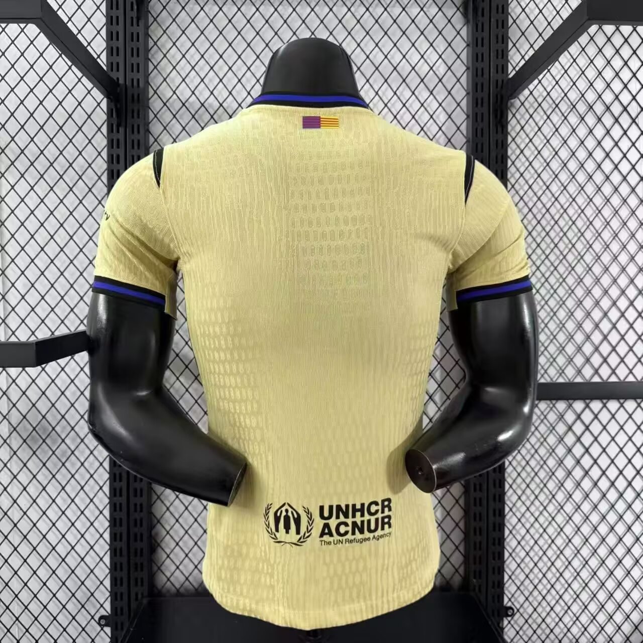 2025-26 Barcelona Away Blank Shirt - Player Edition