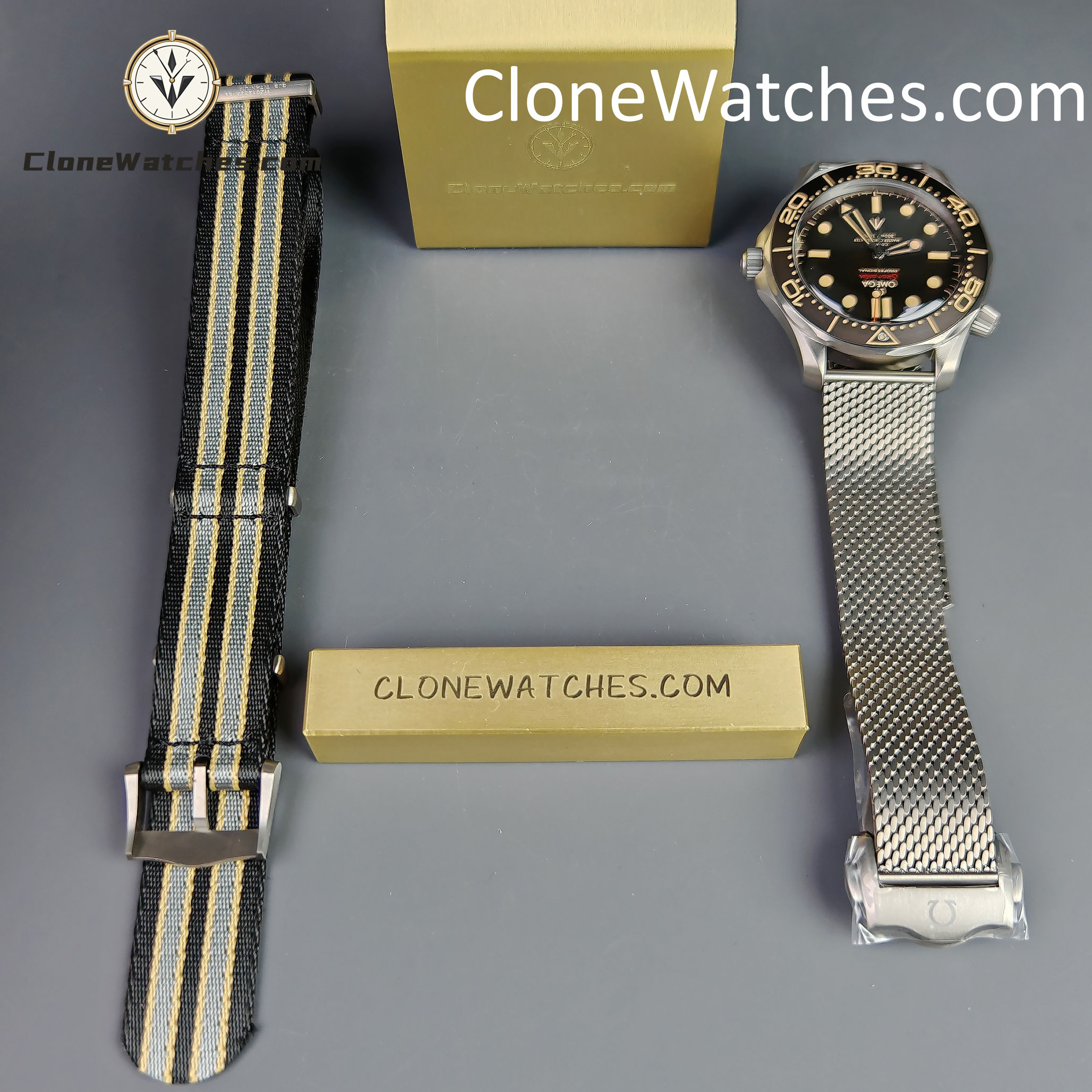 OMEGA Super Clone Watches 1:1 Seamaster Diver 300M 007 Edition 210.90.42.20.01.001 42mm